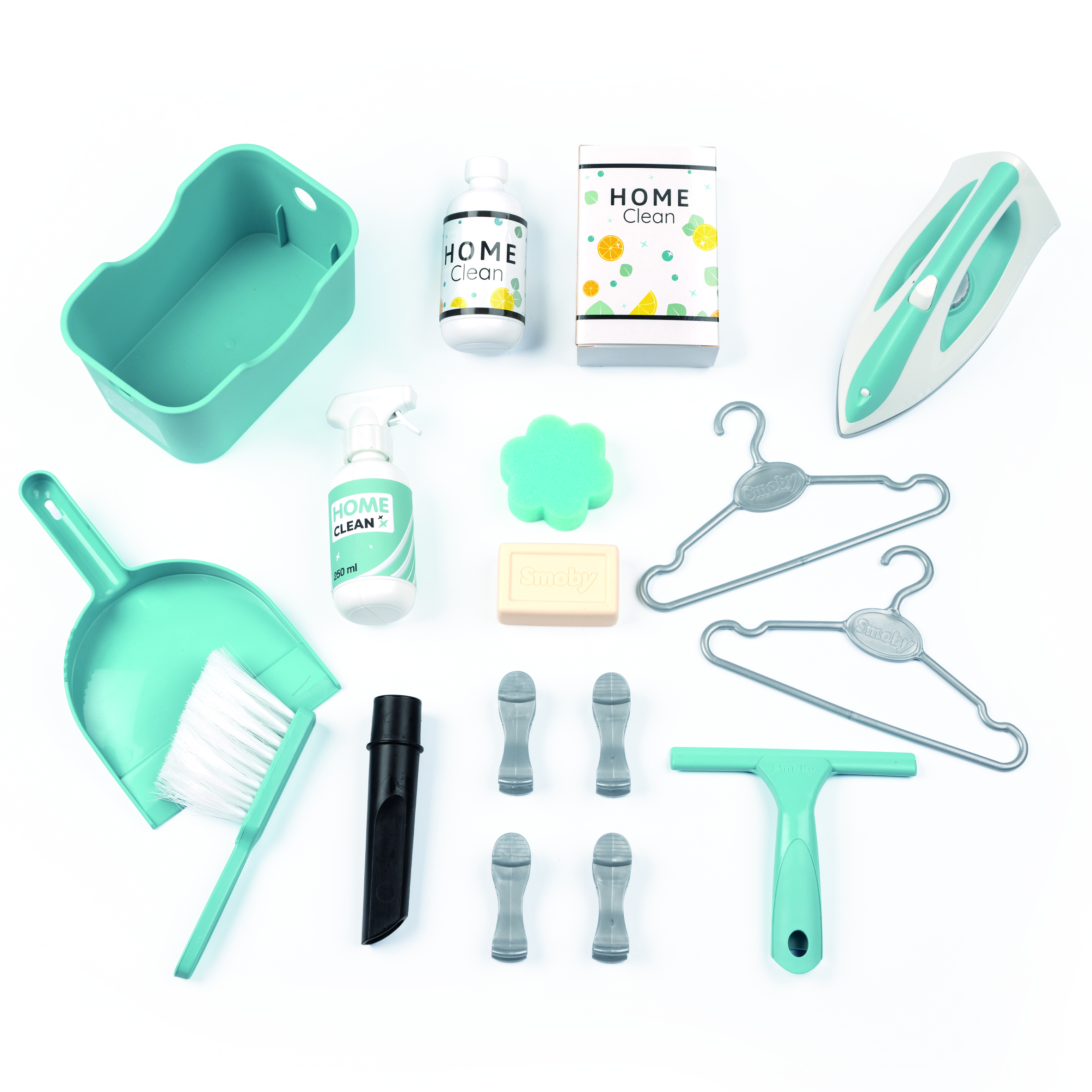 Voir la diapositive 3 : SMOBY Ensemble Rowenta Wash & Clean