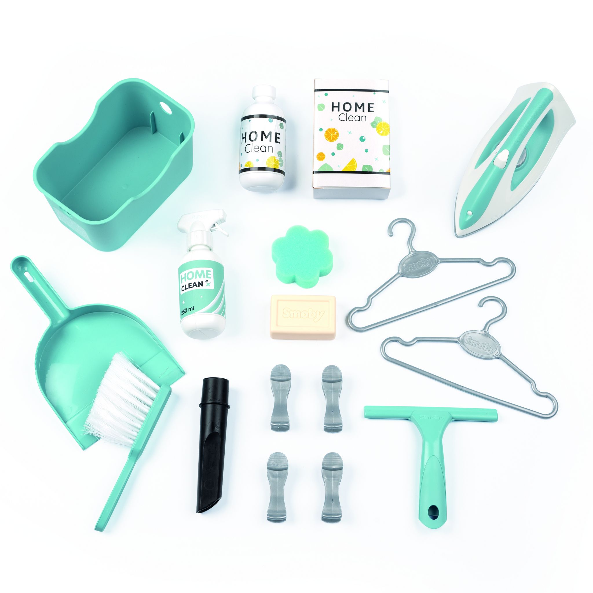 Voir la diapositive 3 : SMOBY Ensemble Rowenta Wash & Clean