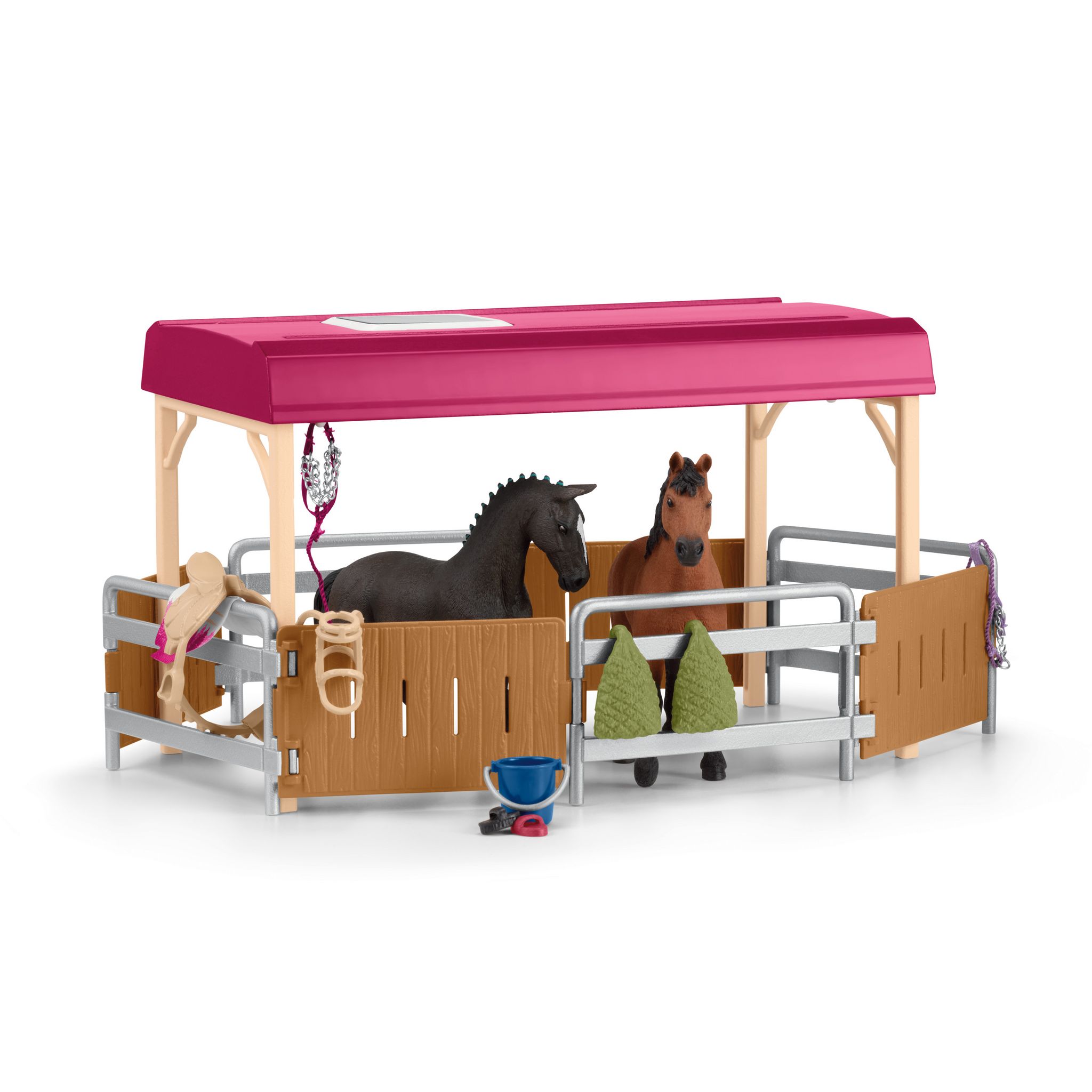 Voir la diapositive 7 : SCHLEICH Camping Car Equestre Horse Club