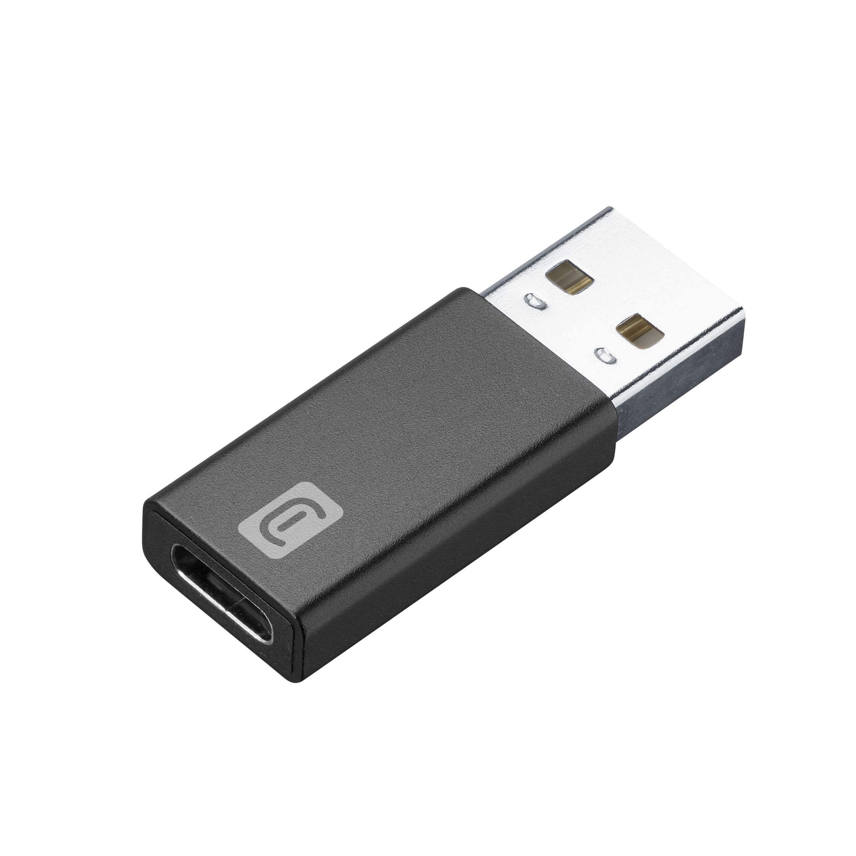 CELLULAR Adaptateur USB C / USB - Noir