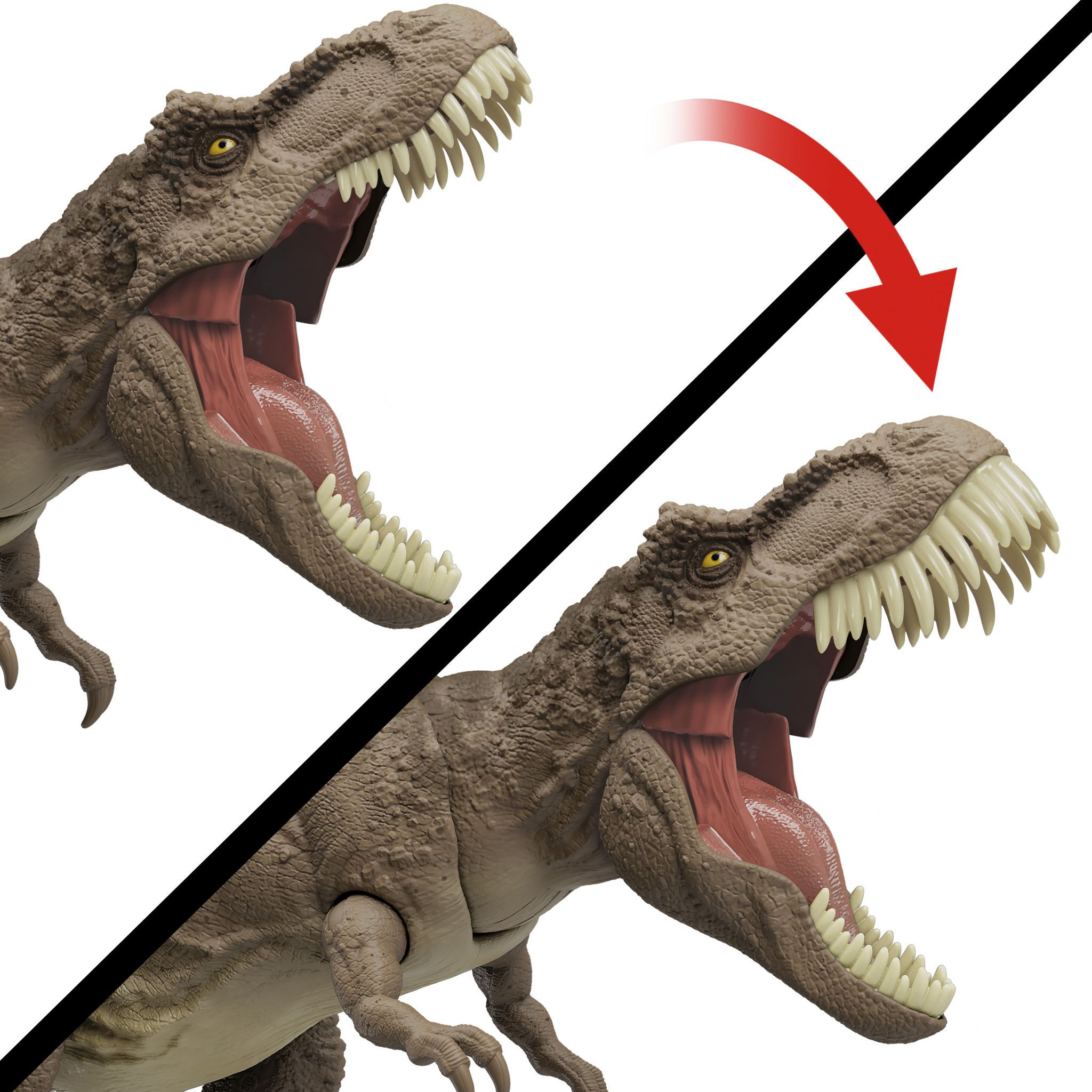 Voir la diapositive 6 : MATTEL T-Rex attaque suprême Jurassic World