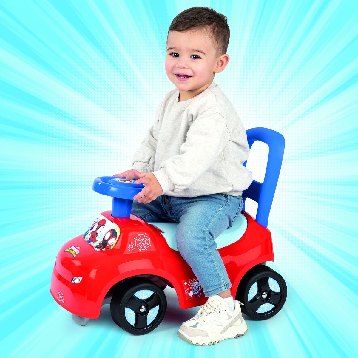 SMOBY Porteur Auto Spidey