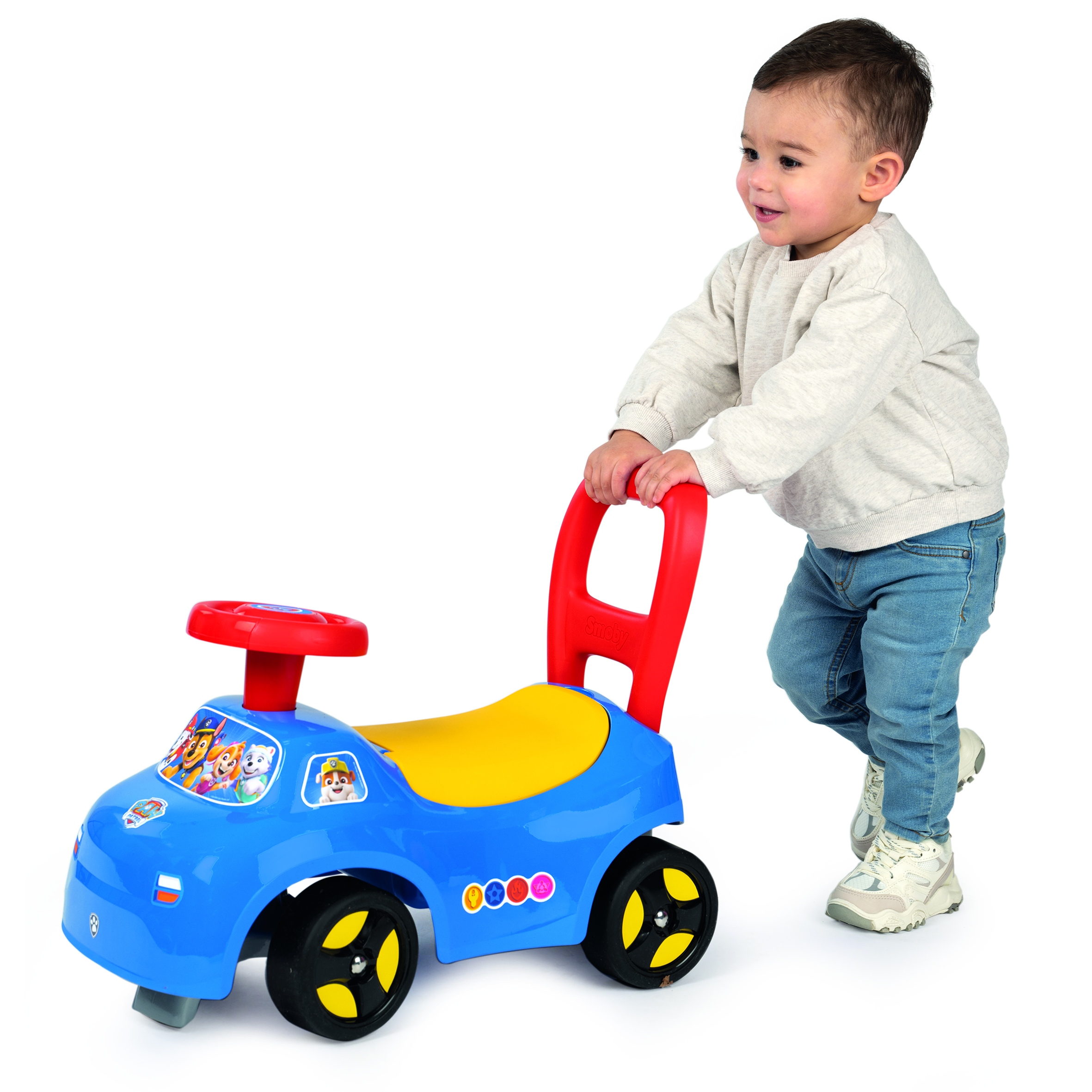 Voir la diapositive 7 : SMOBY Auto Porteur Pat Patrouille