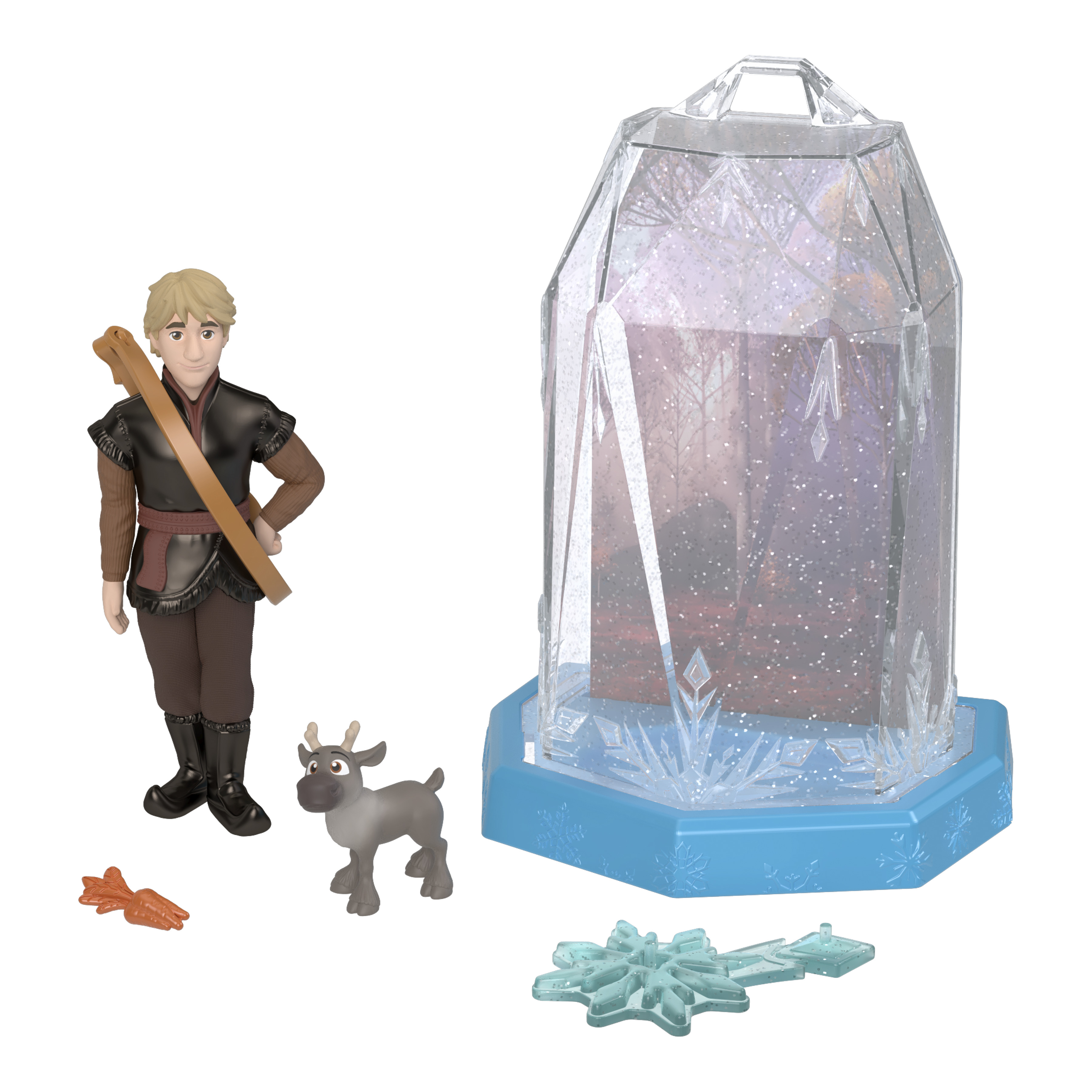 Voir la diapositive 15 : MATTEL Figurines Ice Reveal Reine des Neiges