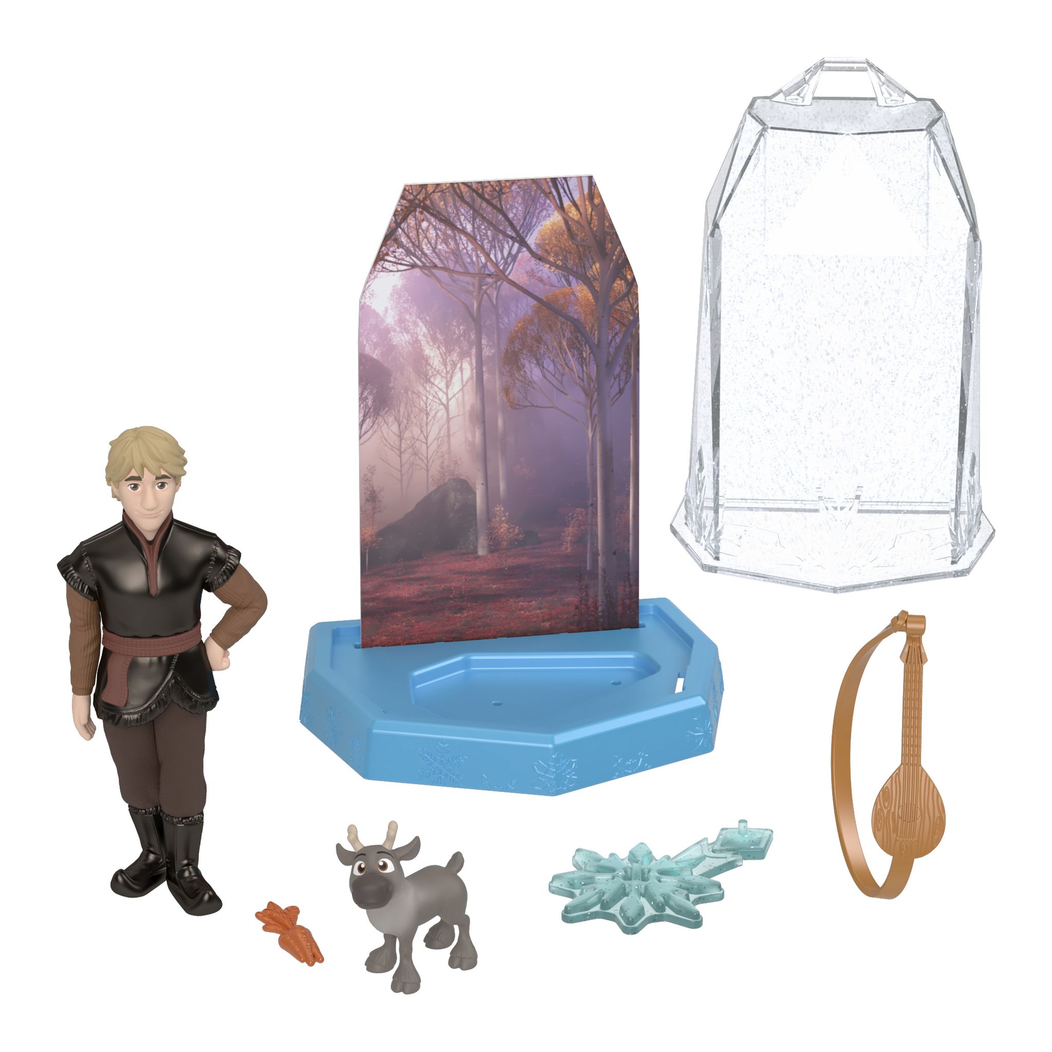 Voir la diapositive 5 : MATTEL Figurines Ice Reveal Reine des Neiges
