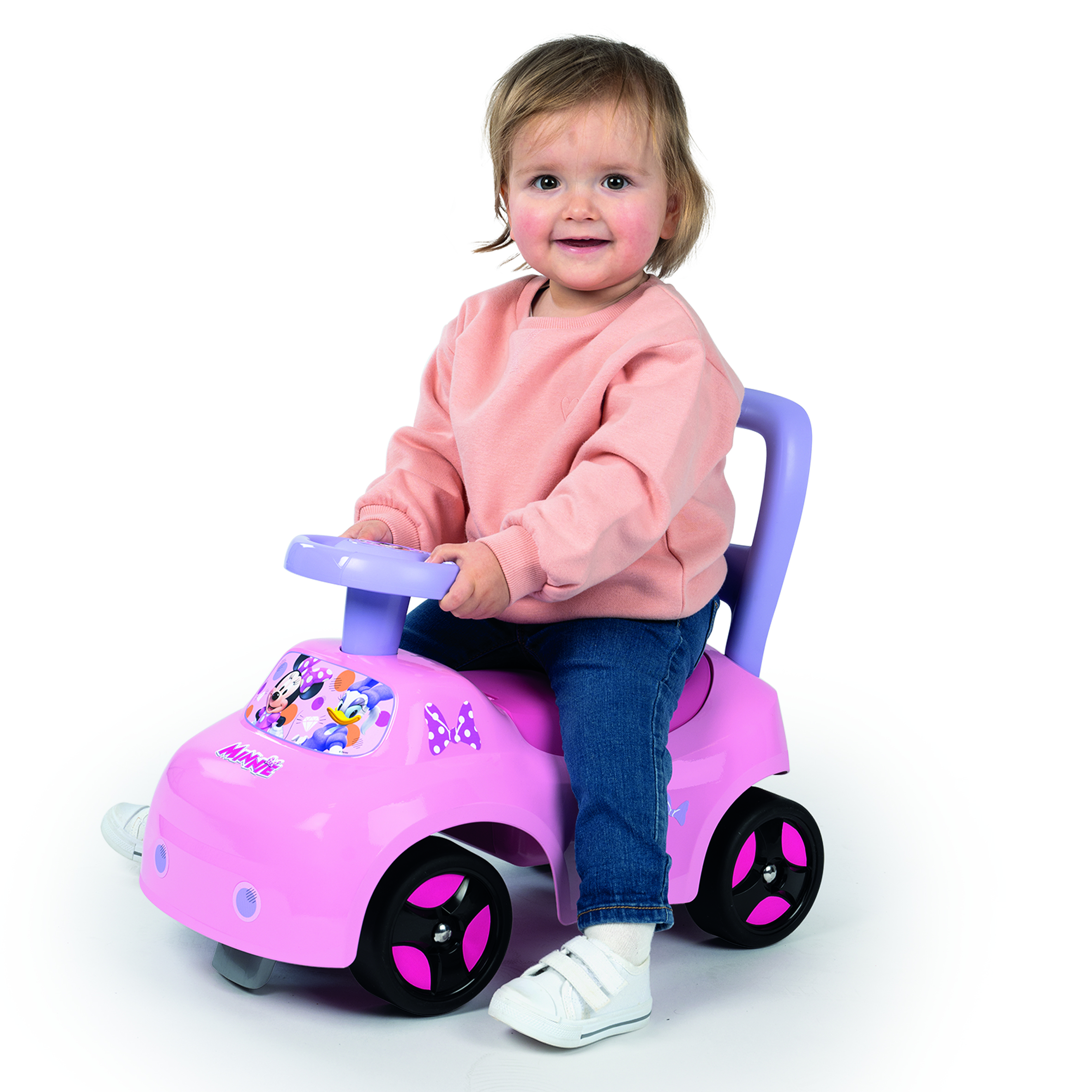 Voir la diapositive 4 : SMOBY Auto porteur Minnie