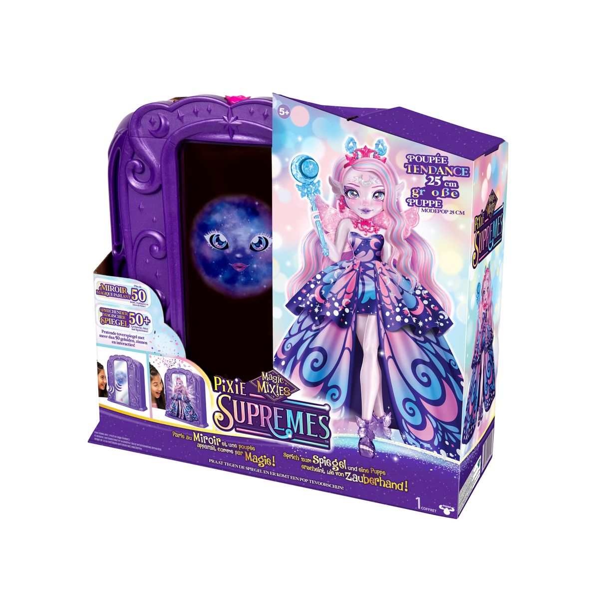 MOOSE Poupée Magic Mixies et son miroir magique - Pixie Suprêmes