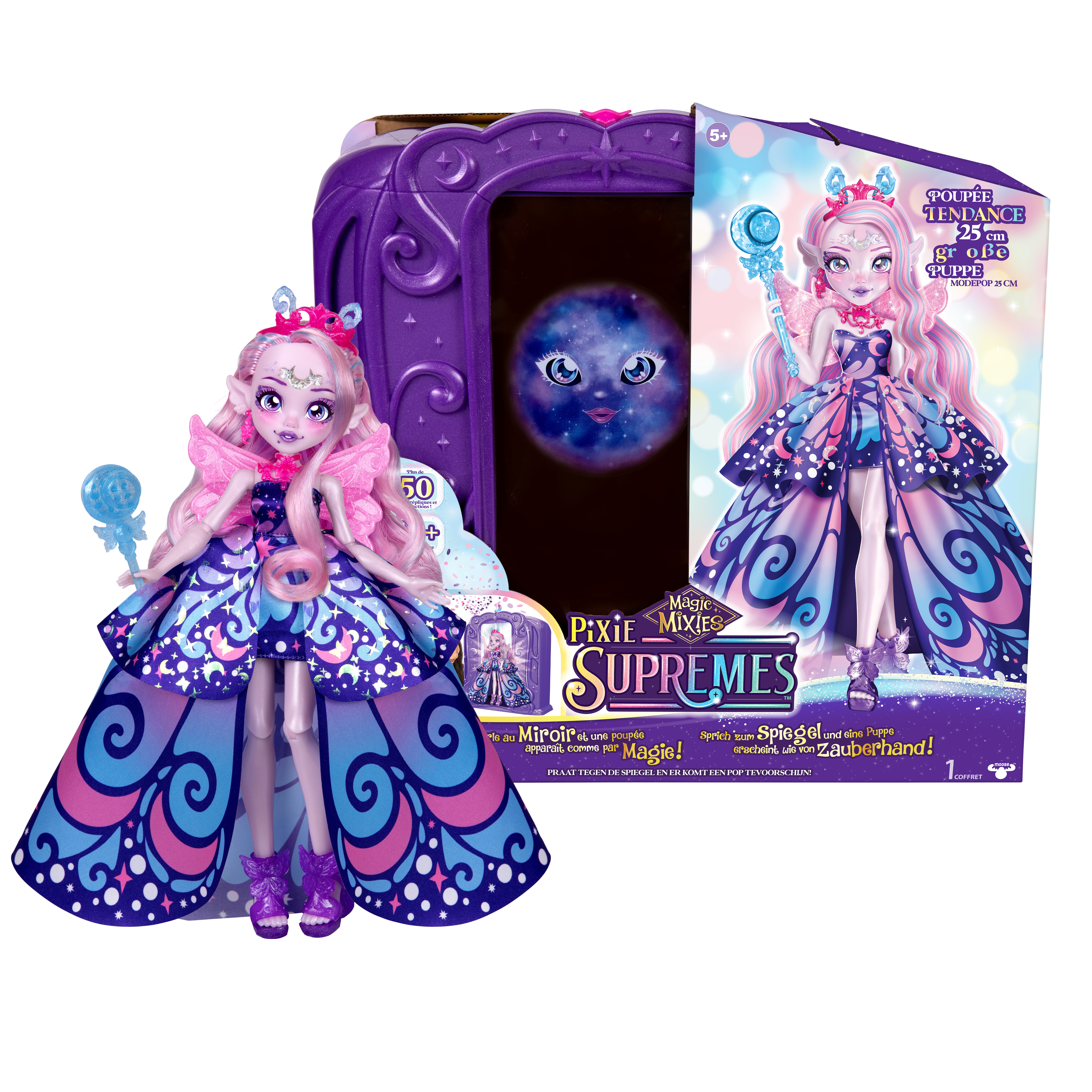 Voir la diapositive 7 : MOOSE Poupée Magic Mixies et son miroir magique - Pixie Suprêmes