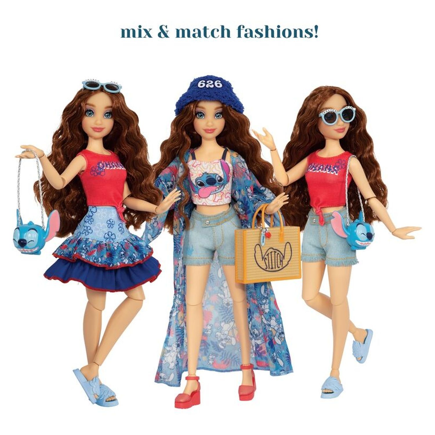 Voir la diapositive 3 : JAKKS Poupée Ily Look Stitch Disney