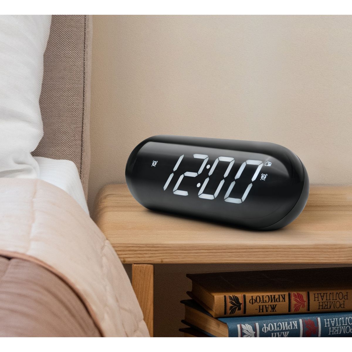 MUSE Radio réveil M19 Gelulle grosse lettre