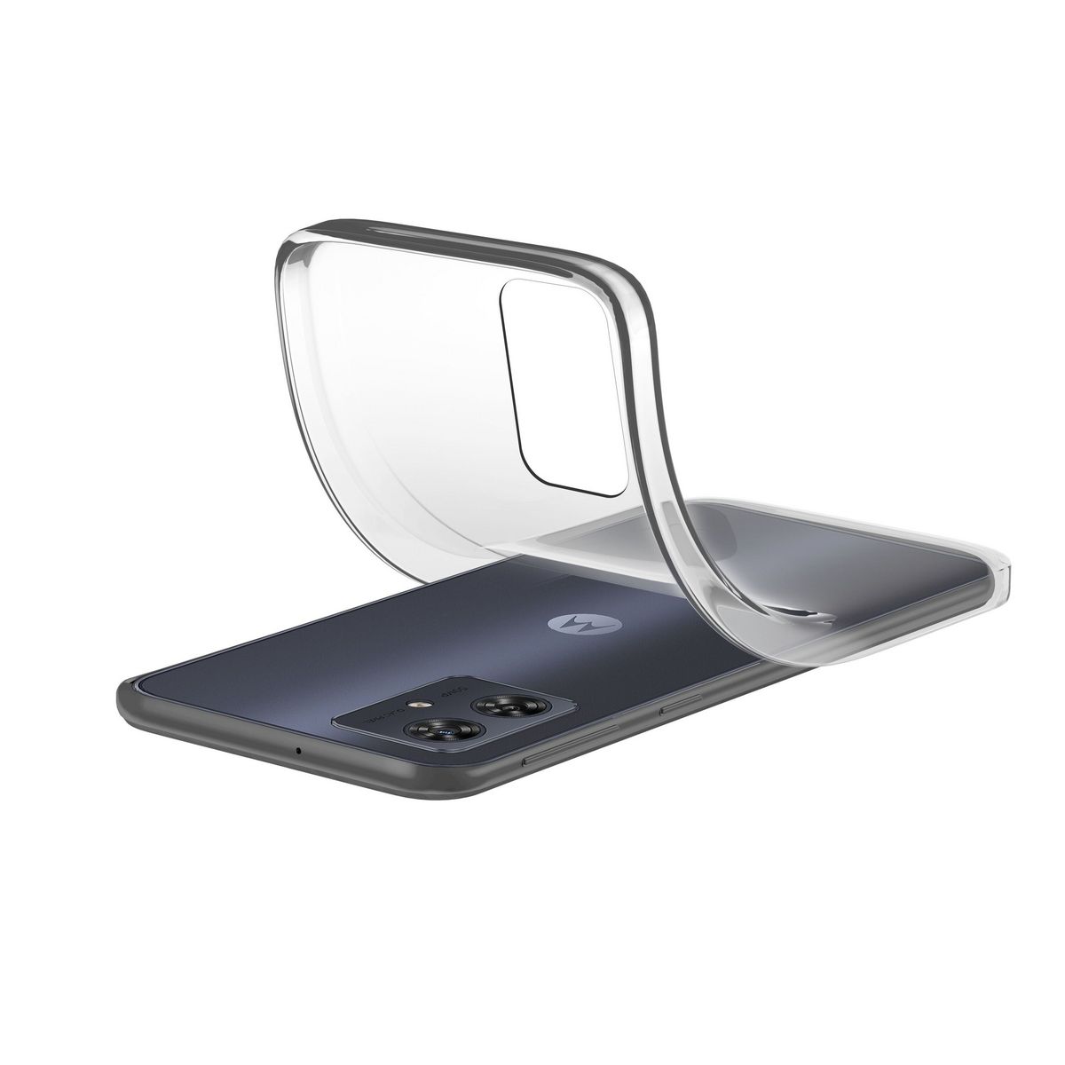 CELLULAR Coque souple pour Motorola G54 - Transparente