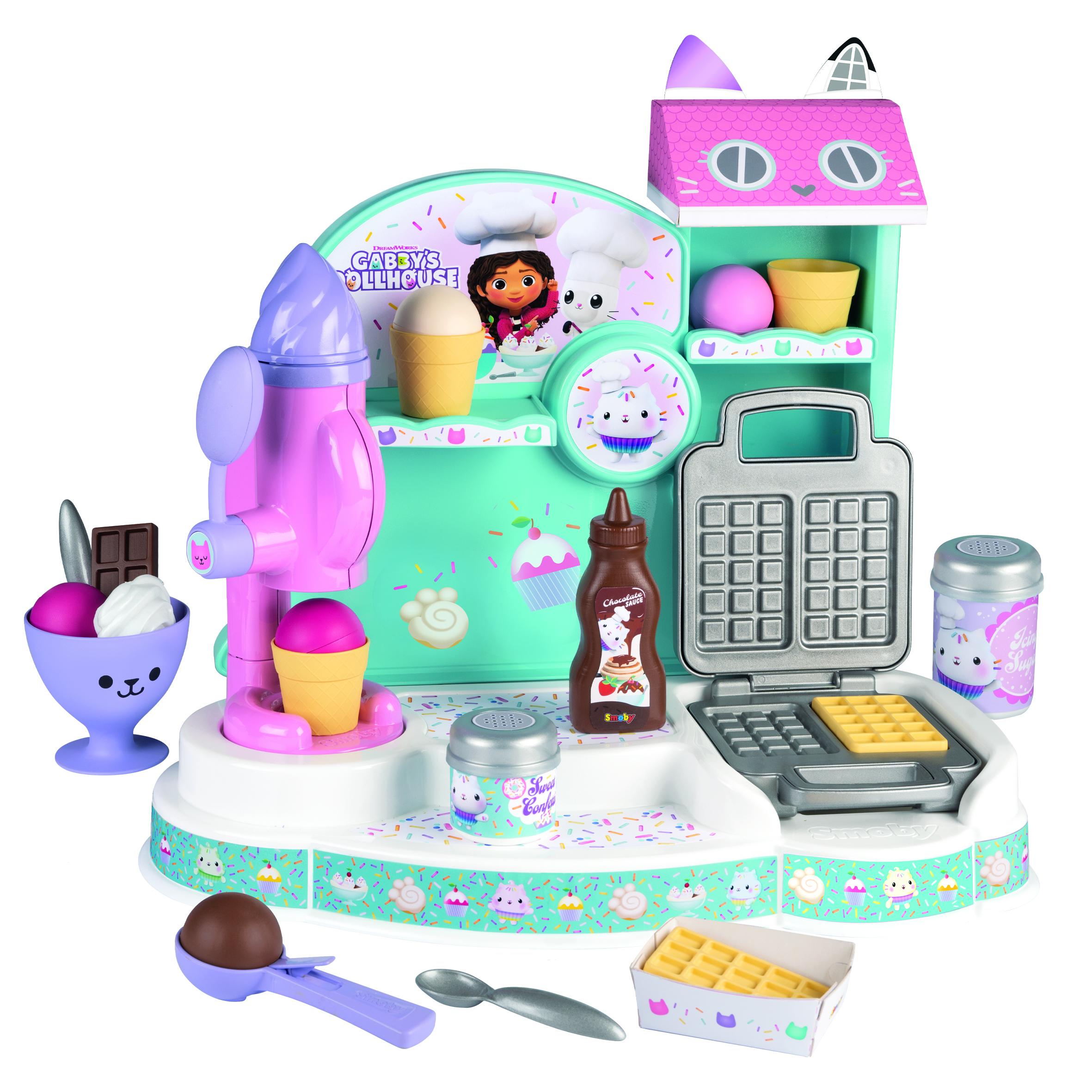 SMOBY Marchande de glace Gabby et la Maison Magique