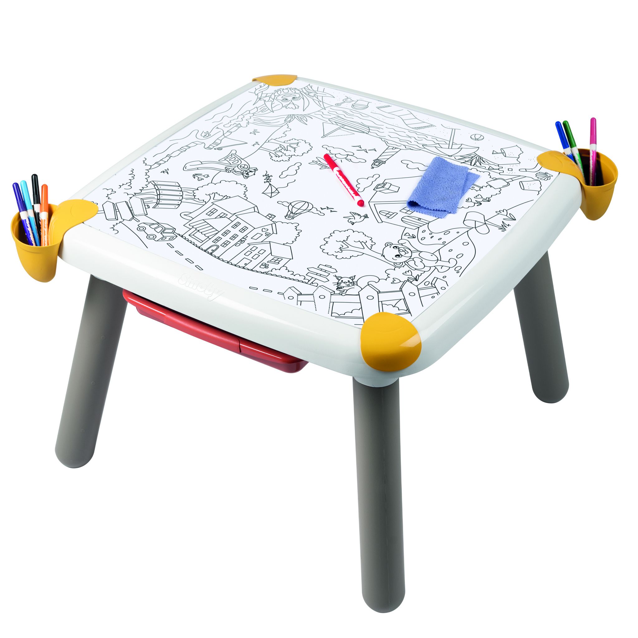 SMOBY Table à dessin créative