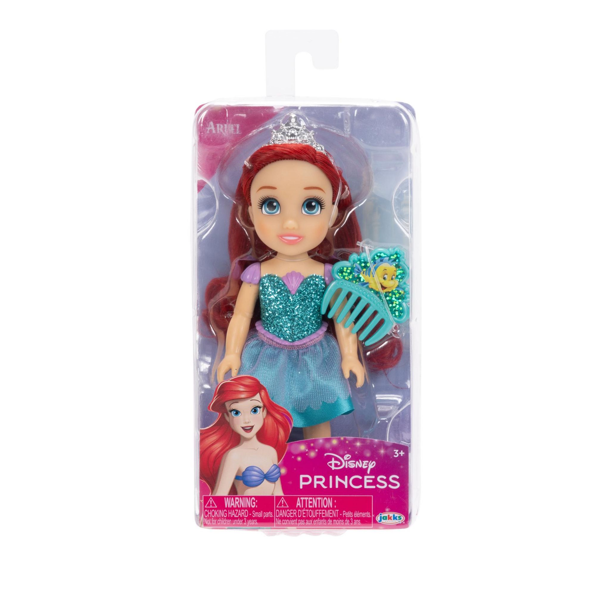Voir la diapositive 2 : JAZWARES Poupée Disney princess 15cm