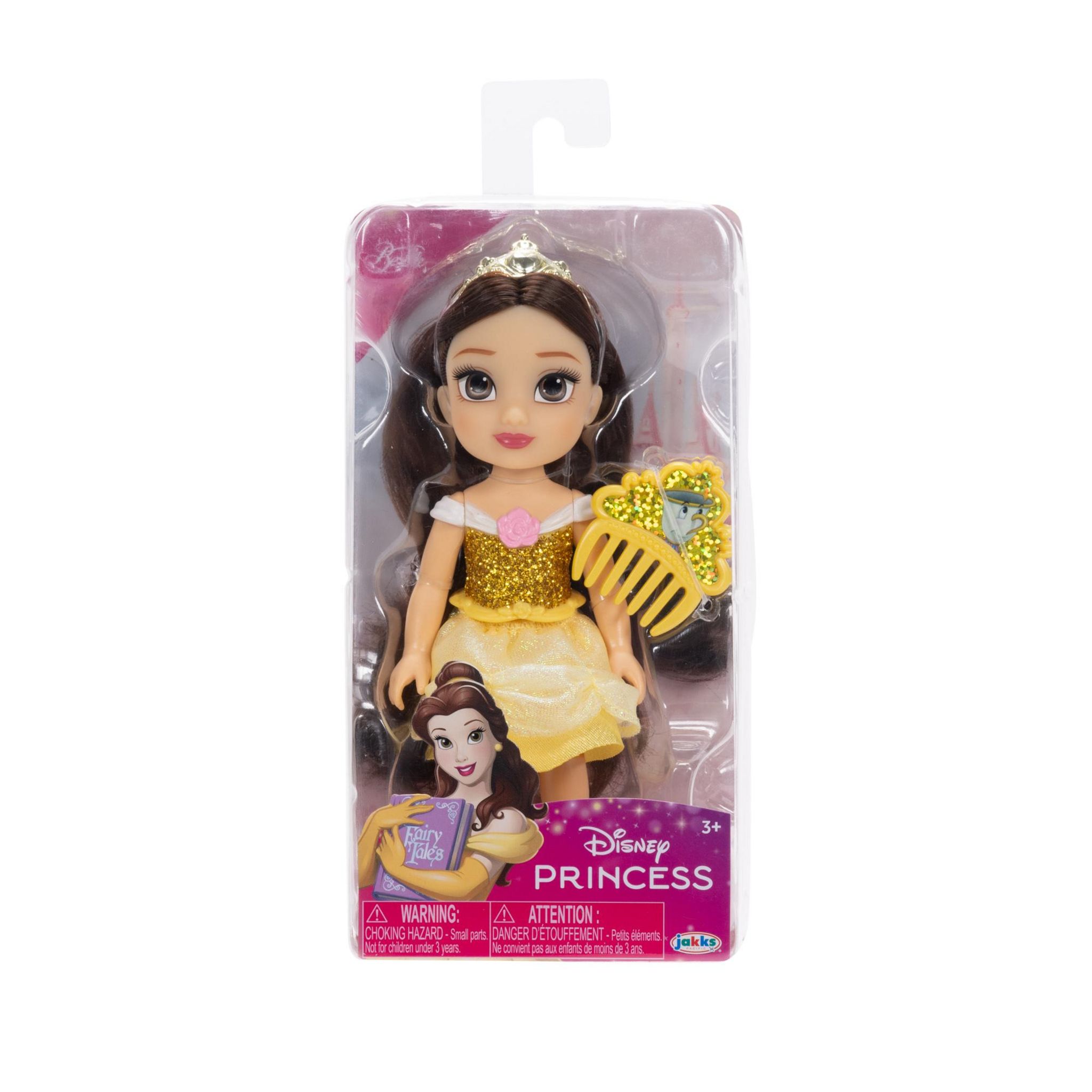 Voir la diapositive 6 : JAZWARES Poupée Disney princess 15cm