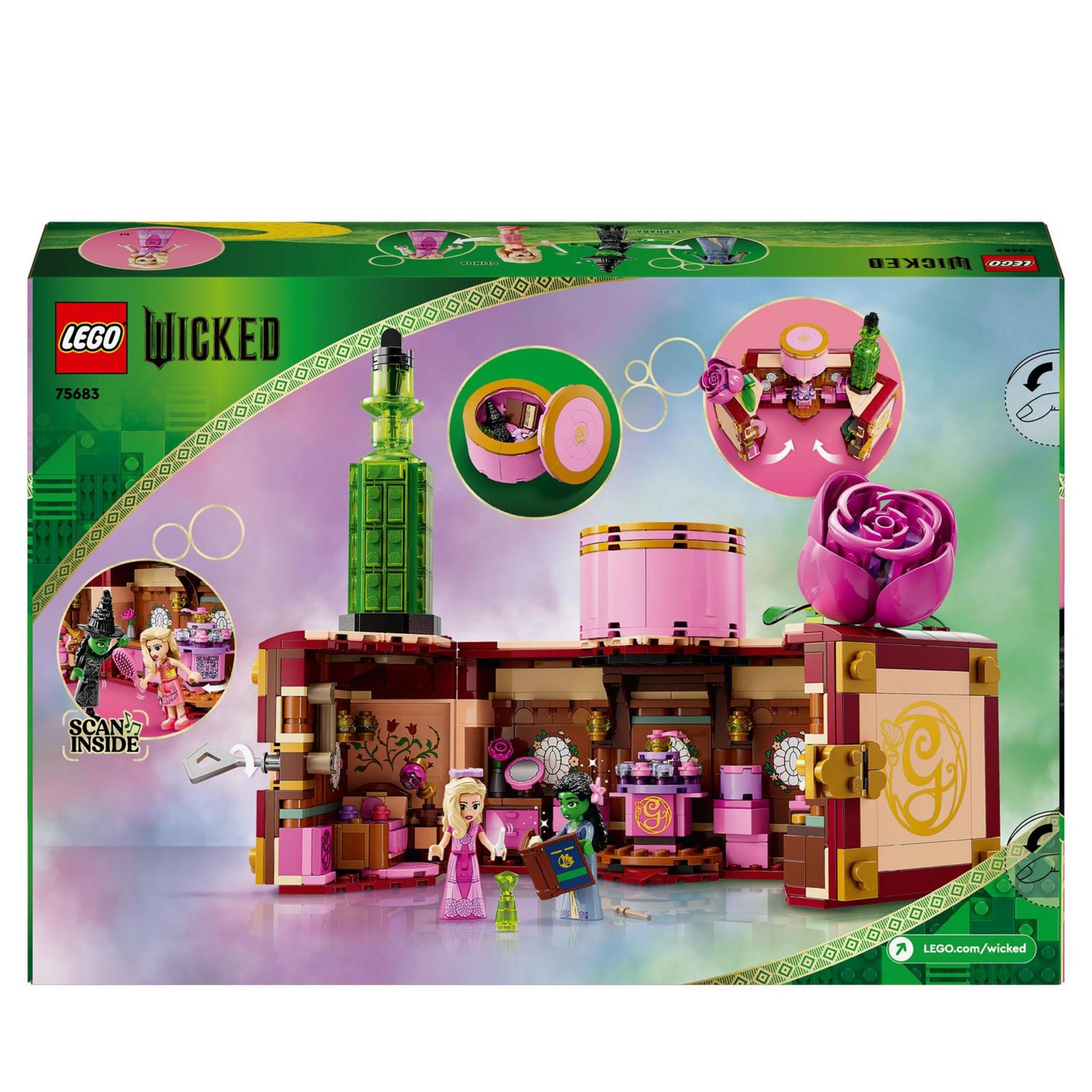 Voir la diapositive 8 : LEGO Wicked 75683 - Dortoir Glinda et Elphaba