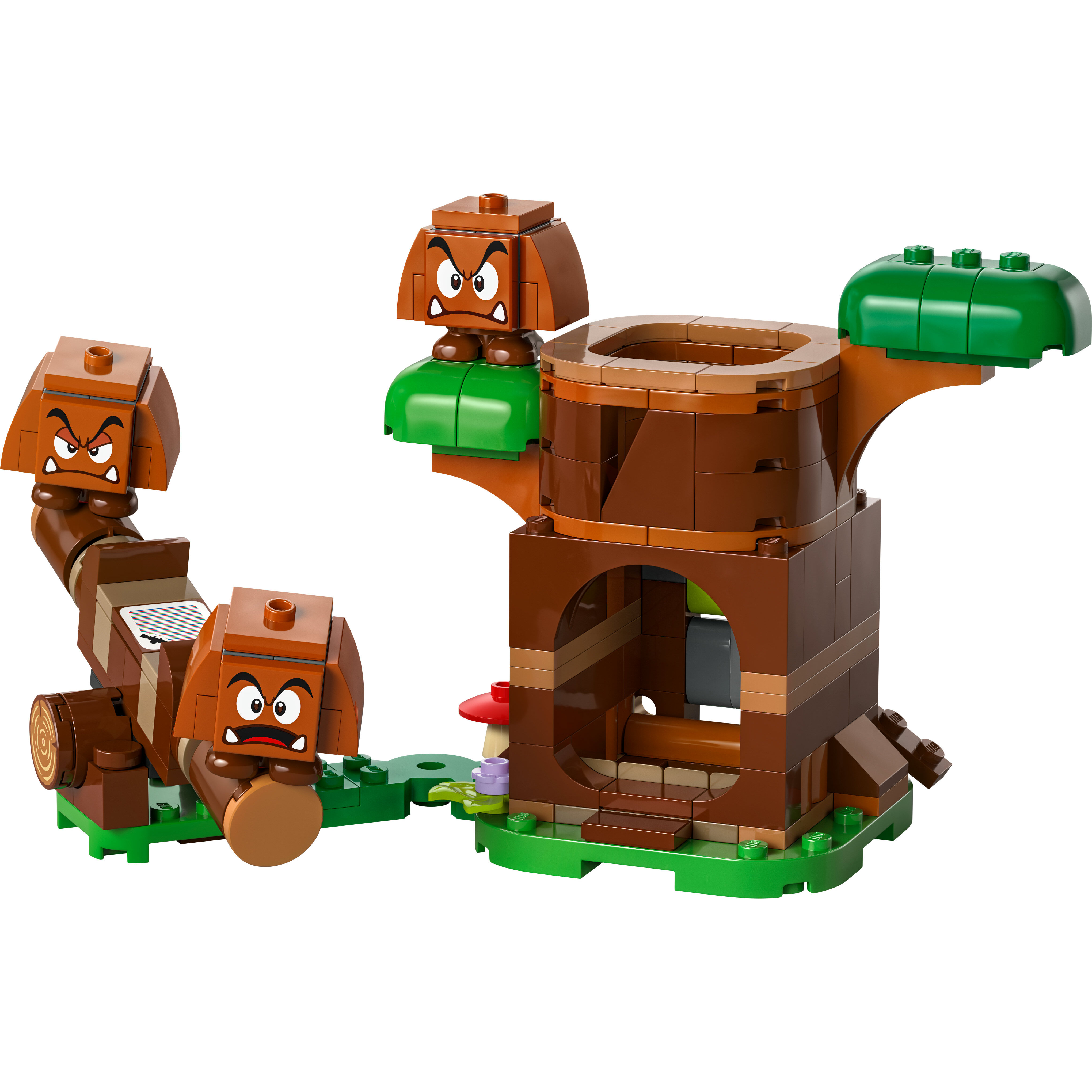 Voir la diapositive 2 : LEGO Super Mario 71433 - Terrain de Jeu des Goombas - Objet Collector Nintendo - Set d'Aventures - Jouet avec 3 Figurines à Construire