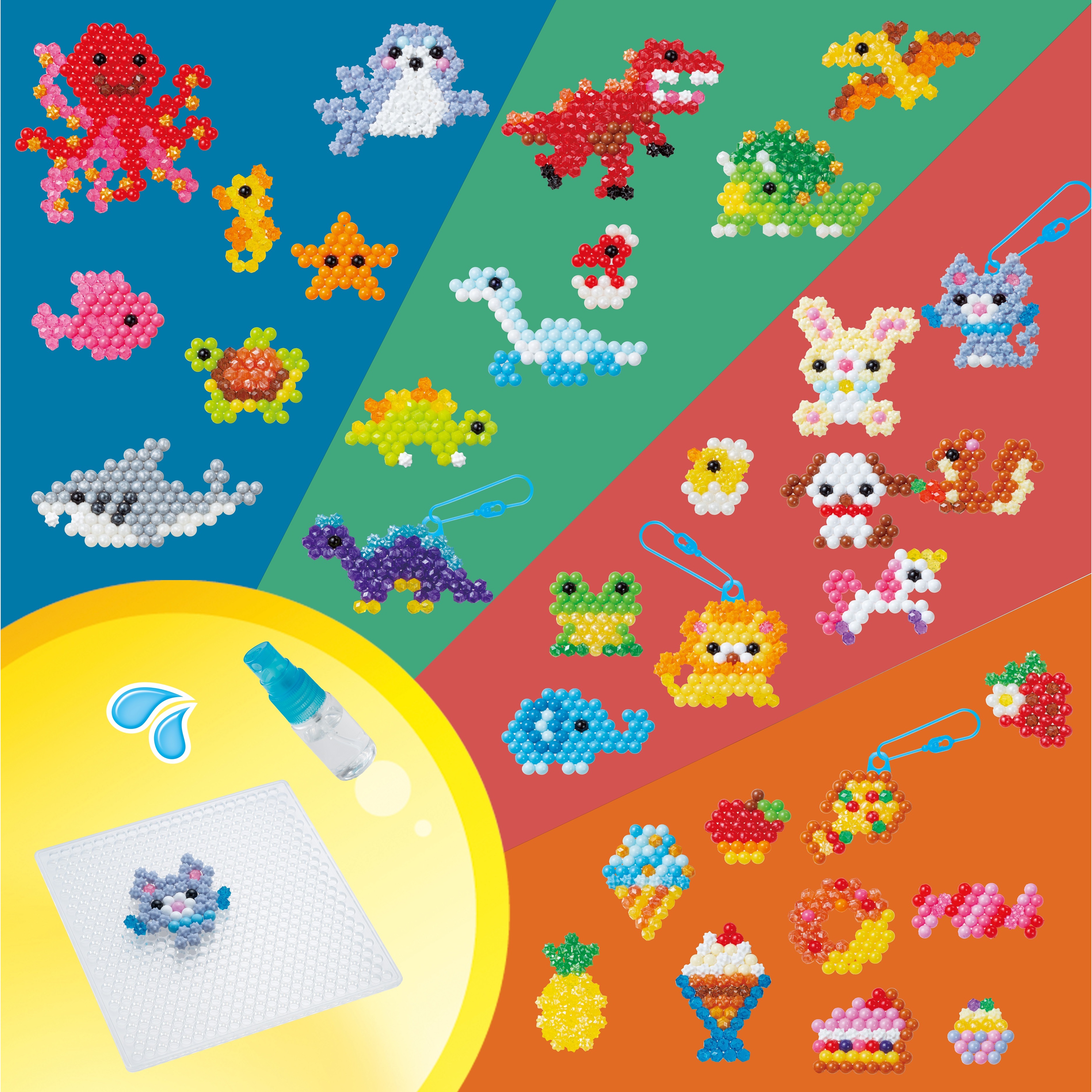 Voir la diapositive 3 : EPOCH D'ENFANCE Aquabeads Coffret 4 en 1