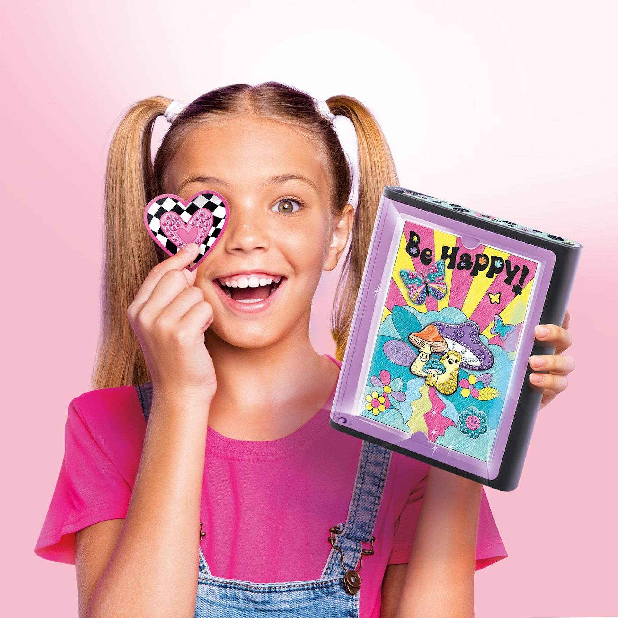 Voir la diapositive 4 : CANAL TOYS Mallette lumineuse Diamant Art 3 en 1