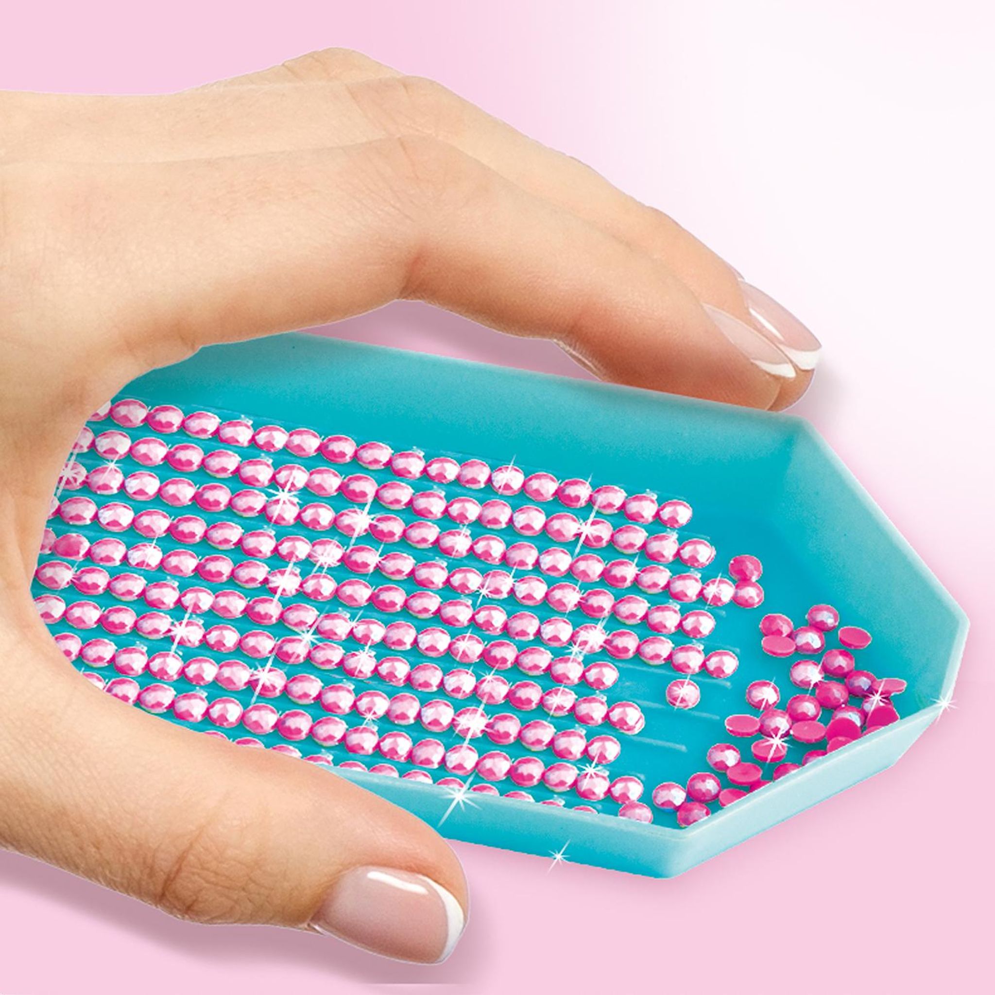 Voir la diapositive 7 : CANAL TOYS Mallette lumineuse Diamant Art 3 en 1