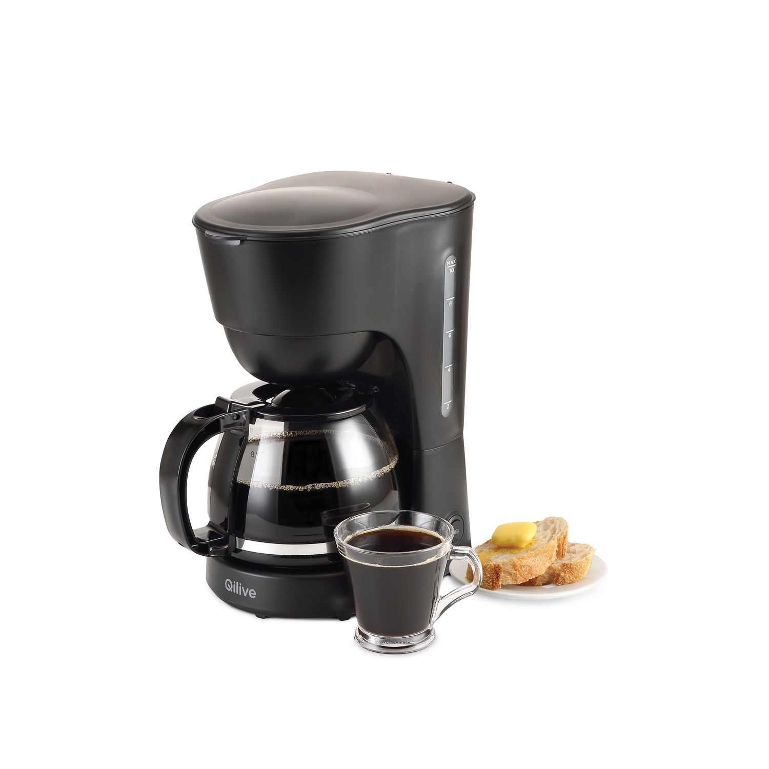 Voir la diapositive 2 : QILIVE Cafetière filtre Q.5341 - Noir