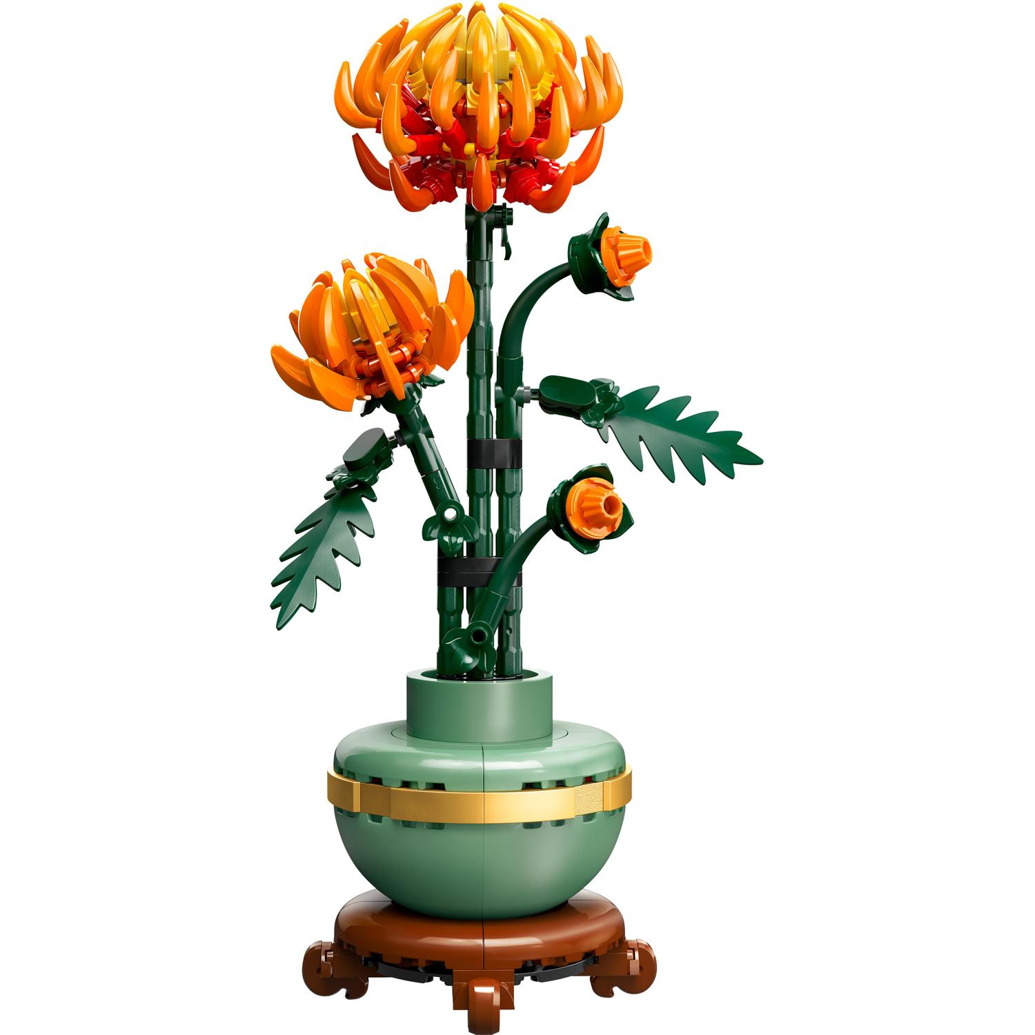 Voir la diapositive 2 : LEGO LEGO Botanicals 10368 Le Chrysanthème - Set de Décoration Florale à Construire Pour Adulte