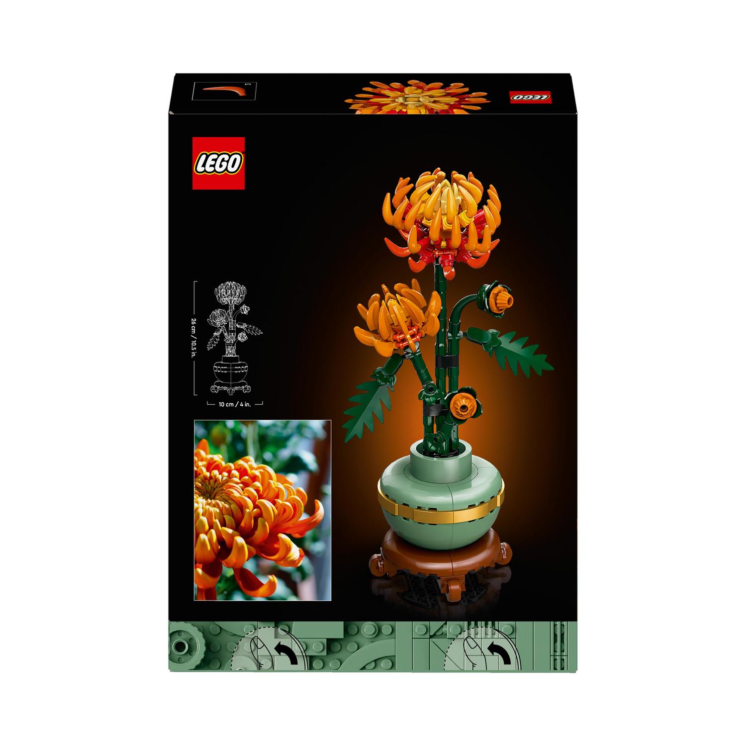 Voir la diapositive 8 : LEGO LEGO Botanicals 10368 Le Chrysanthème - Set de Décoration Florale à Construire Pour Adulte