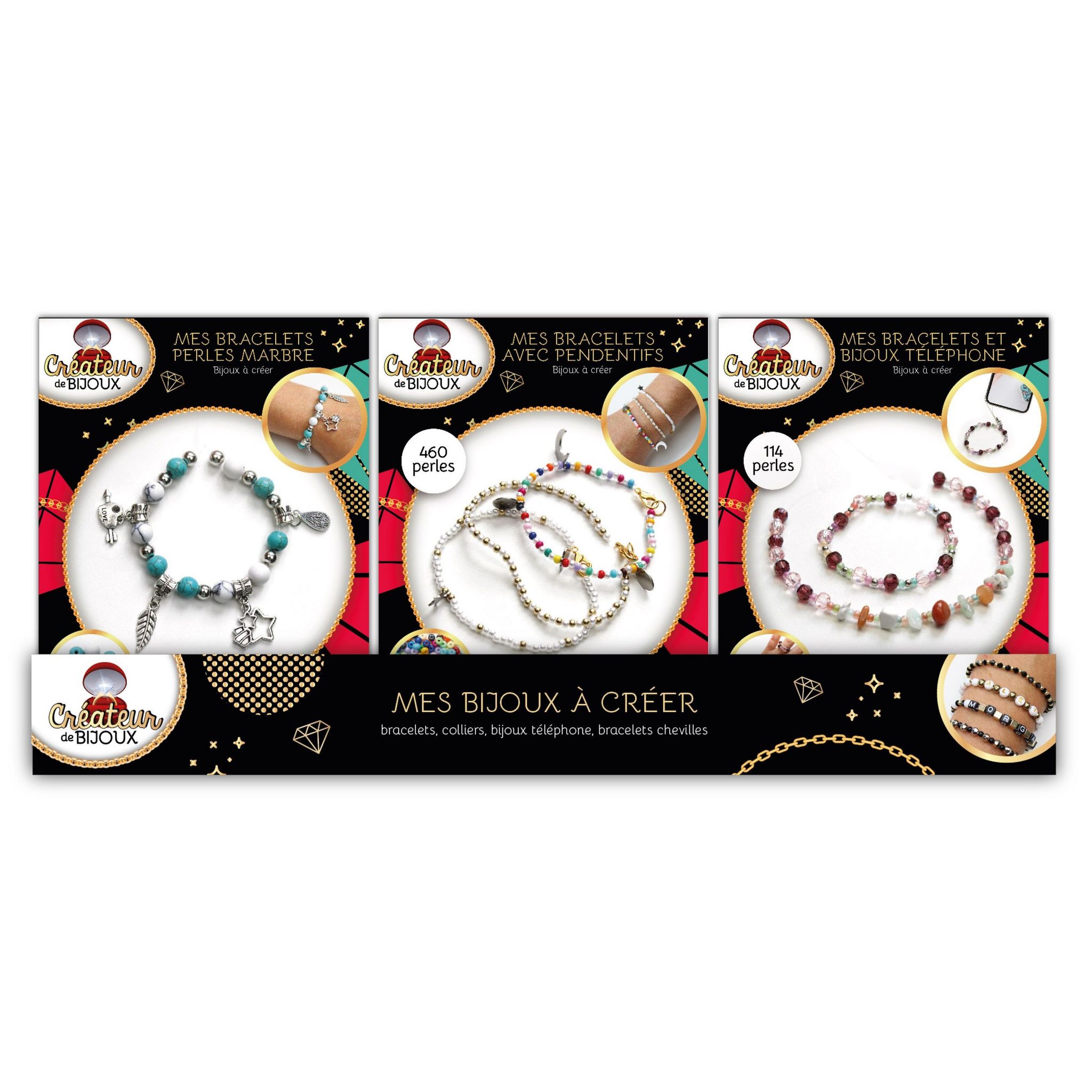 Voir la diapositive 2 : LG Set Créateurs de bijoux et Bracelets