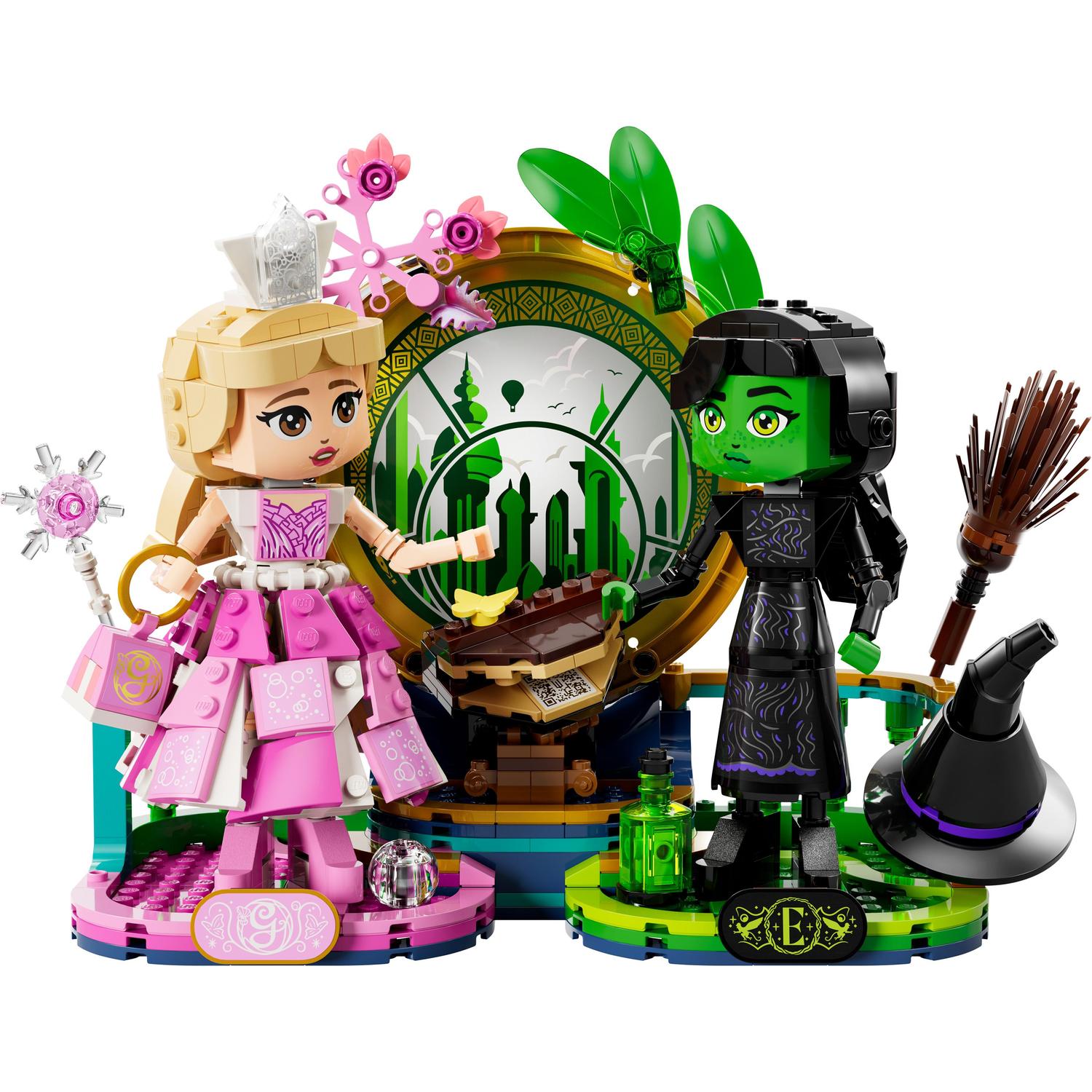 Voir la diapositive 2 : LEGO LEGO Wicked 75682 Figurines d’Elphaba et de Glinda - Jouet pour Fille ou Garçon dès 10 ans