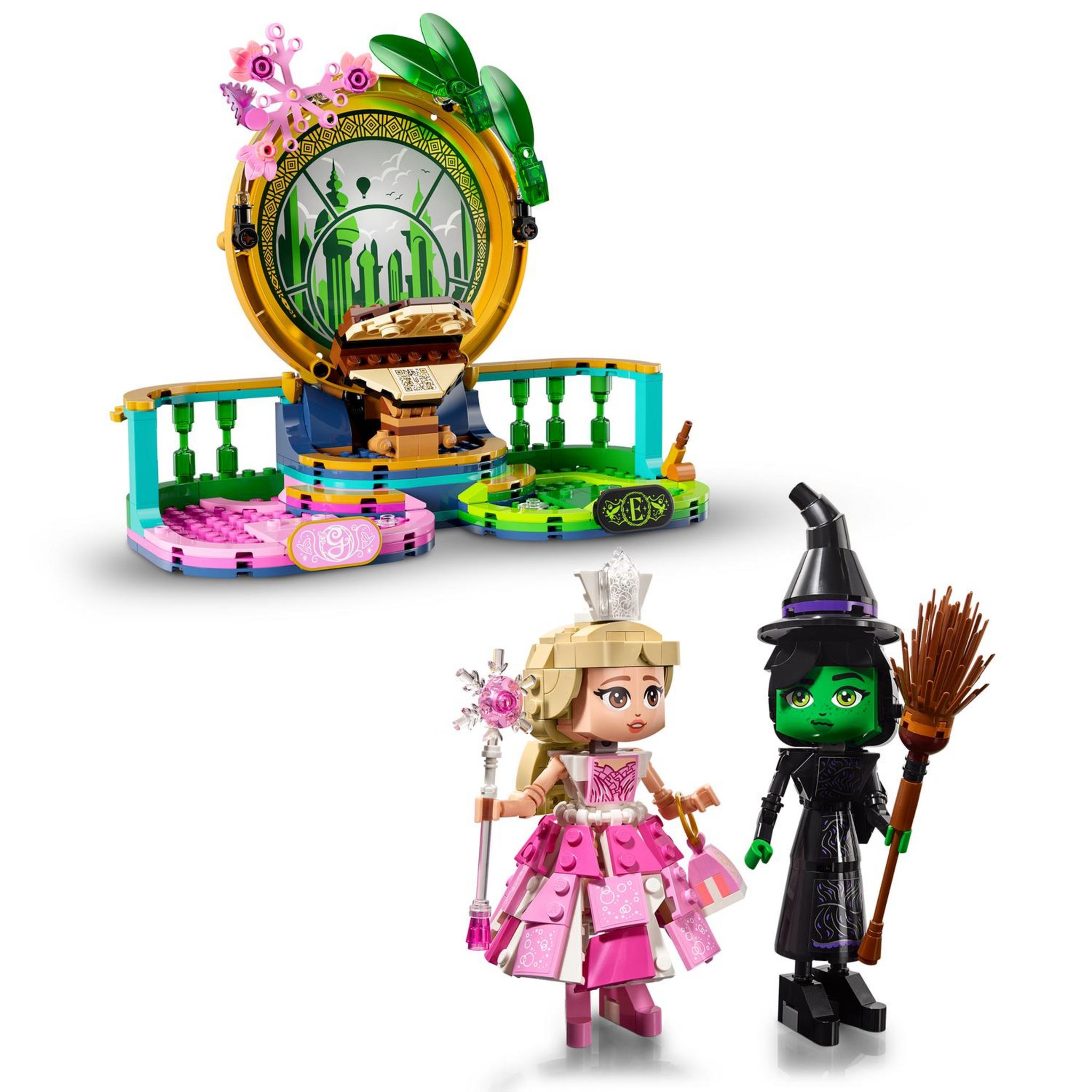Voir la diapositive 5 : LEGO Wicked 75682 - Figurines Elphaba et Glinda