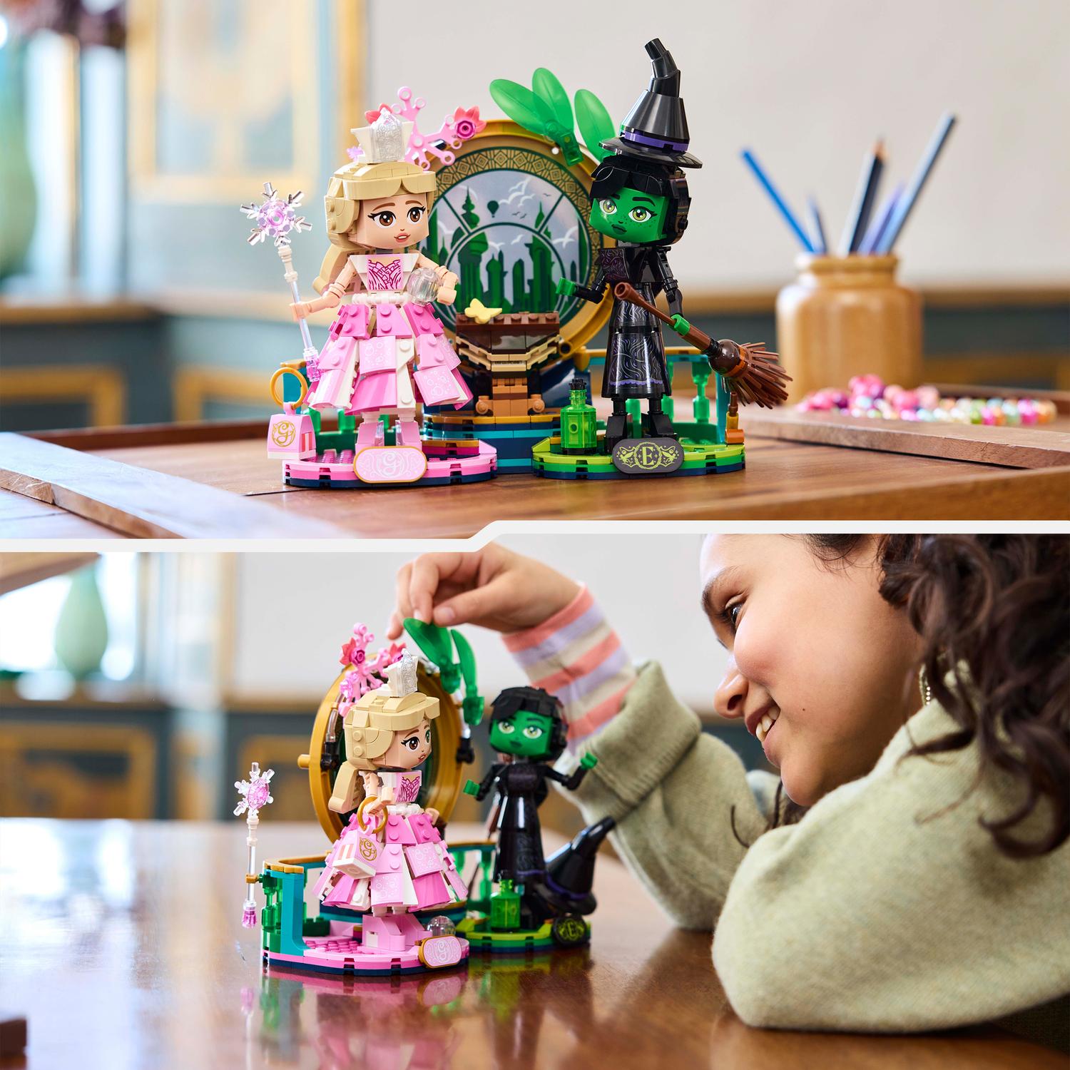 Voir la diapositive 6 : LEGO LEGO Wicked 75682 Figurines d’Elphaba et de Glinda - Jouet pour Fille ou Garçon dès 10 ans