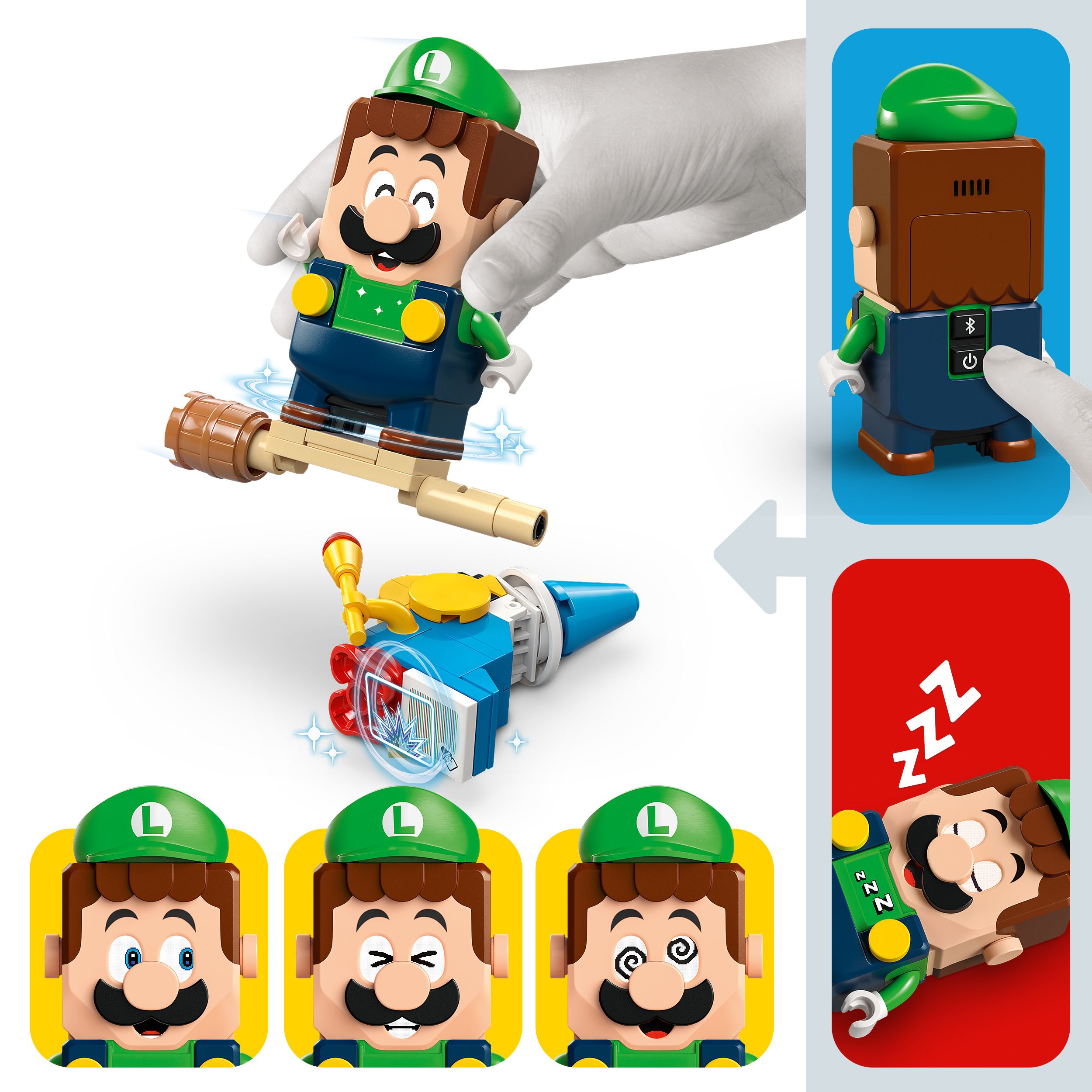 Voir la diapositive 4 : LEGO LEGO® Super Mario 71440 Les Aventures de LEGO® Luigi Interactif - Set - Cadeau Nintendo