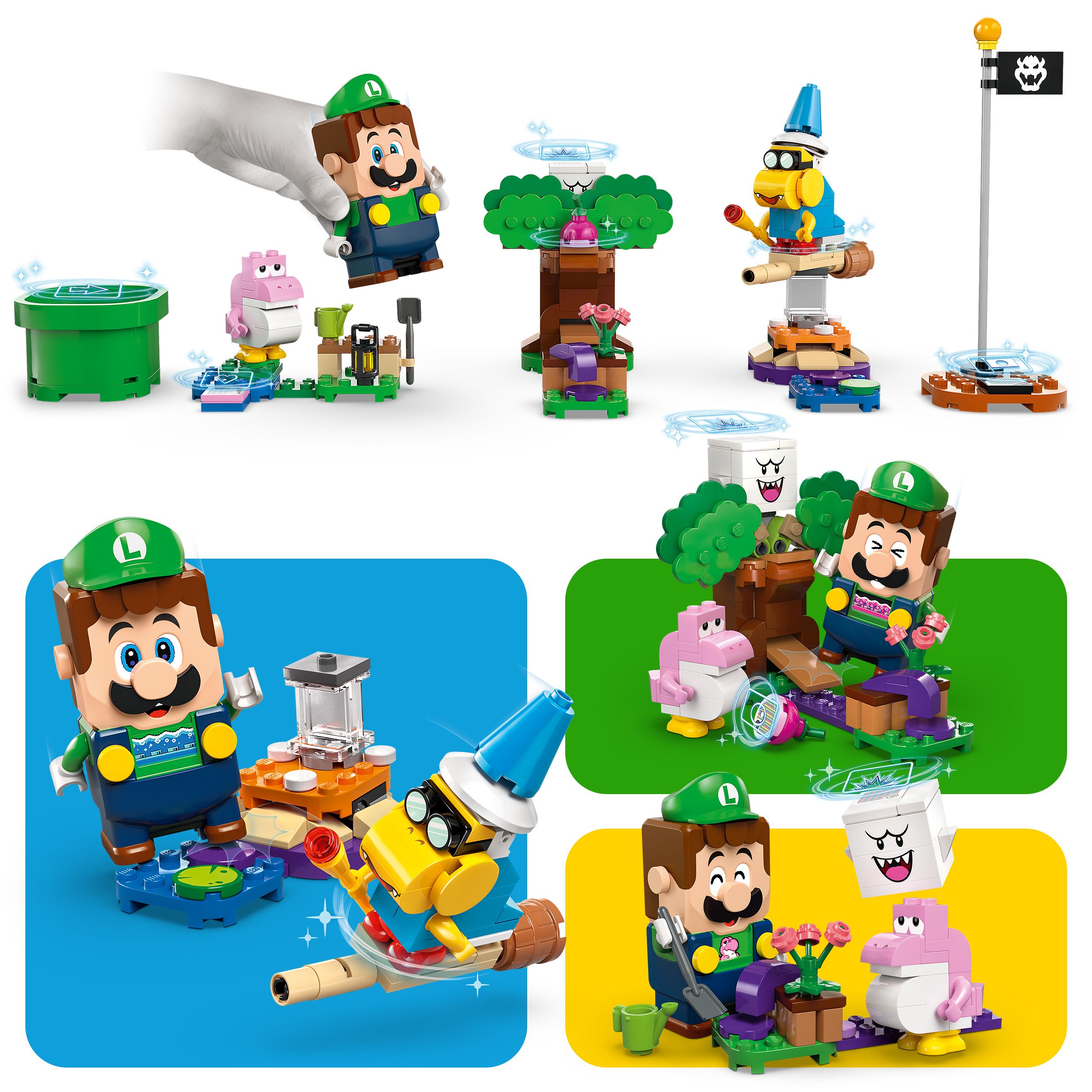 Voir la diapositive 5 : LEGO LEGO® Super Mario 71440 Les Aventures de LEGO® Luigi Interactif - Set - Cadeau Nintendo