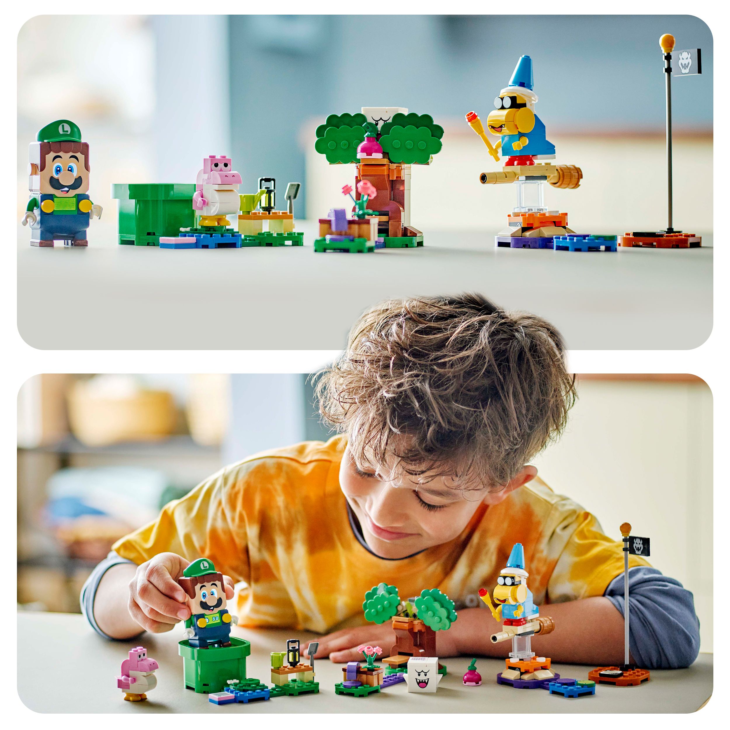 Voir la diapositive 7 : LEGO LEGO® Super Mario 71440 Les Aventures de LEGO® Luigi Interactif - Set - Cadeau Nintendo