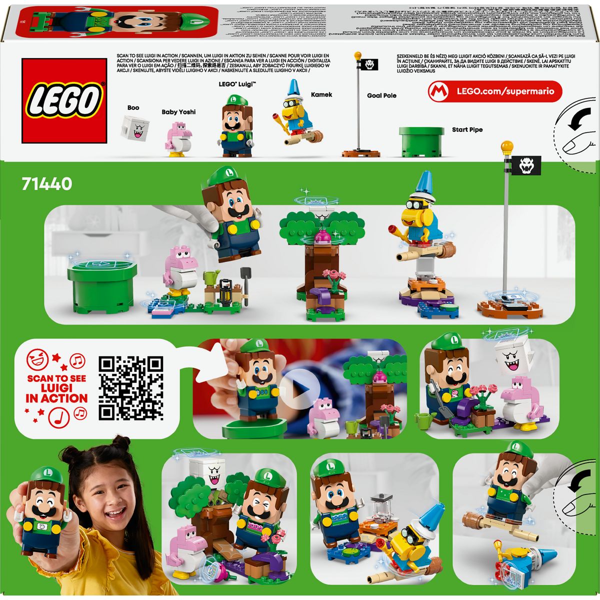 LEGO Super Mario 71440 -  Les Aventures de LEGO Luigi Interactif