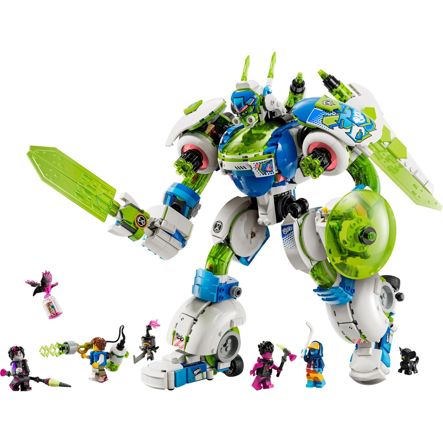 Voir la diapositive 2 : LEGO DREAMZzz 71485 - Mateo et Z-Blob le robot chevalier