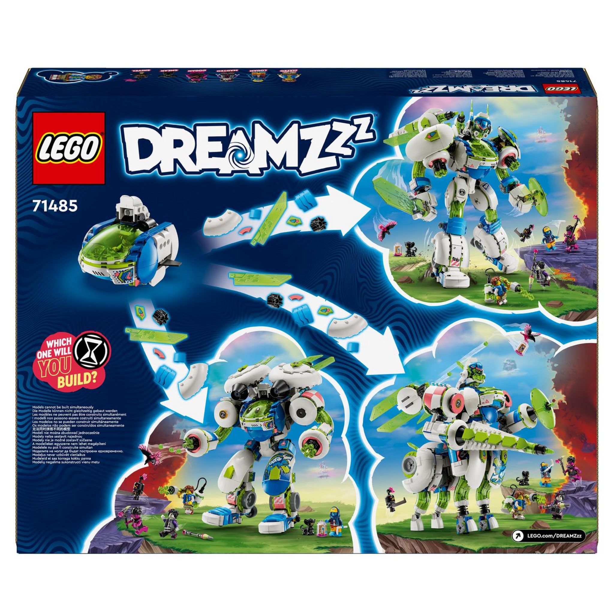 Voir la diapositive 8 : LEGO DREAMZzz 71485 - Mateo et Z-Blob le robot chevalier
