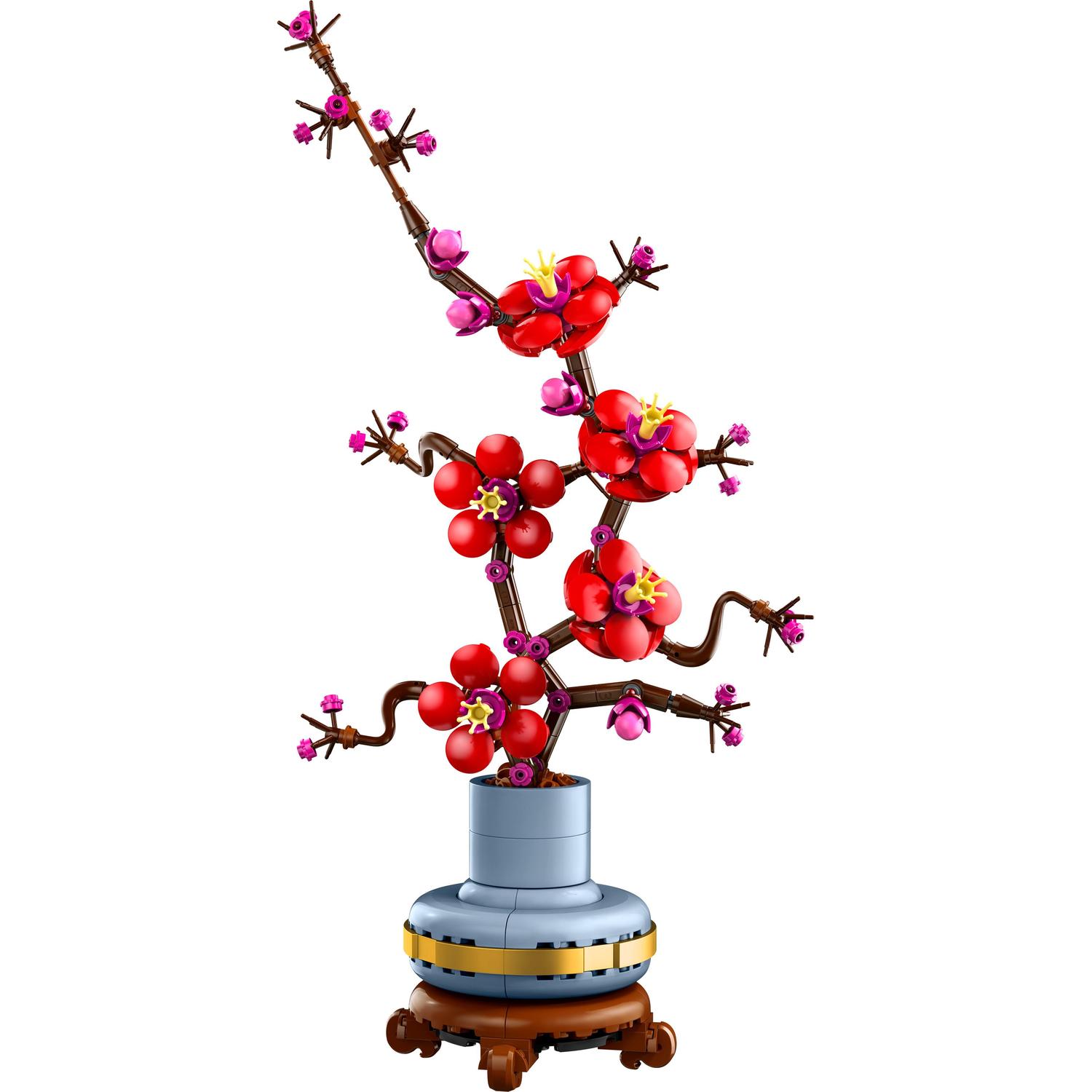 Voir la diapositive 2 : LEGO LEGO Botanicals 10369 Les Fleurs de Prunier - Décoration Intérieure - Set pour Adulte