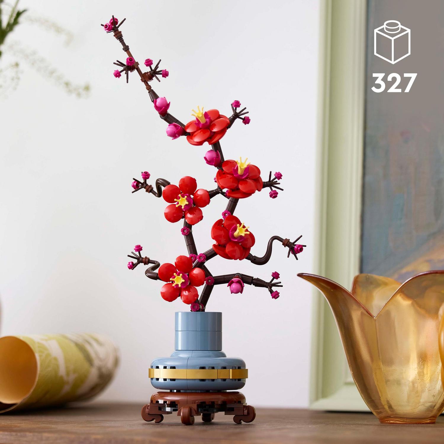Voir la diapositive 3 : LEGO LEGO Botanicals 10369 Les Fleurs de Prunier - Décoration Intérieure - Set pour Adulte