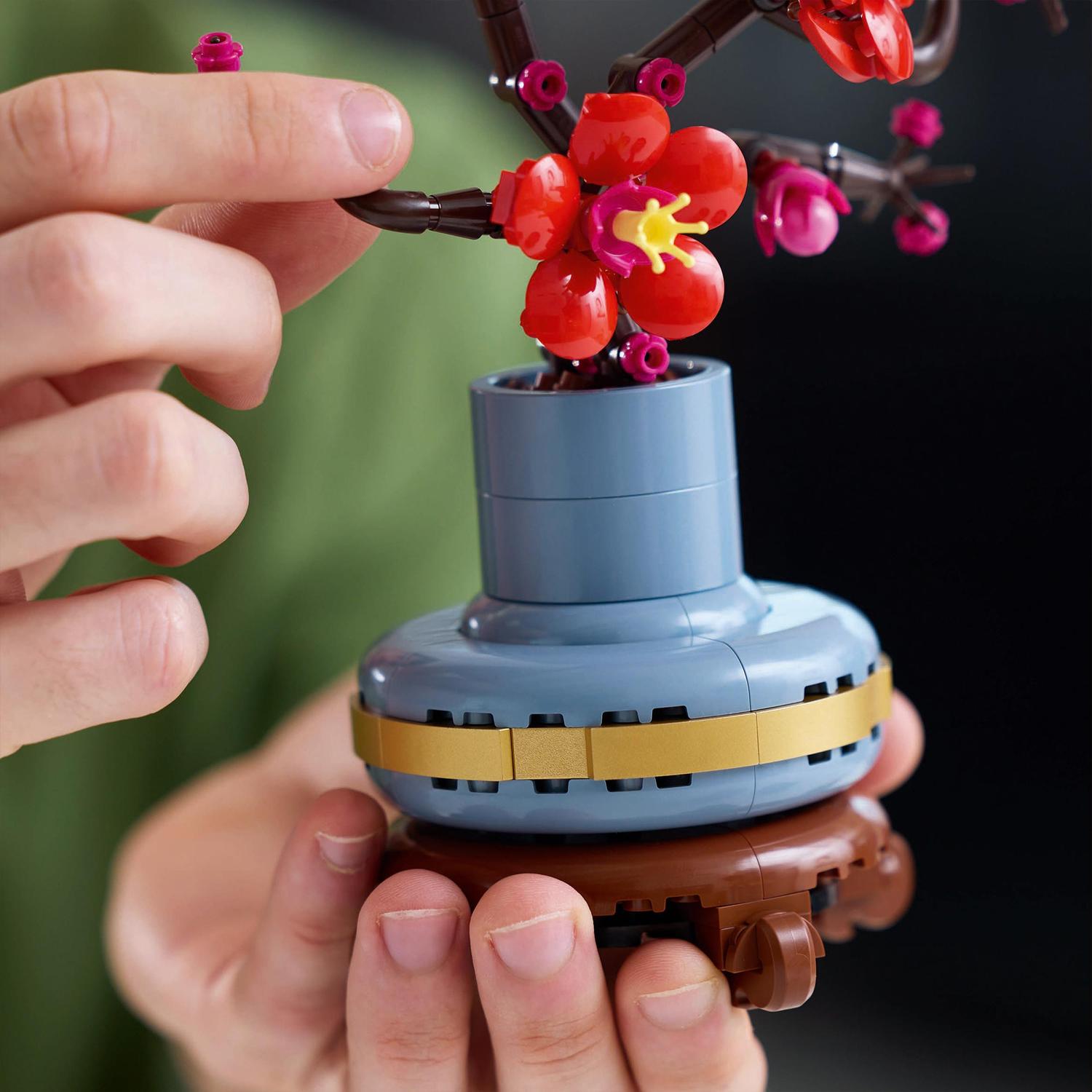 Voir la diapositive 5 : LEGO LEGO Botanicals 10369 Les Fleurs de Prunier - Décoration Intérieure - Set pour Adulte