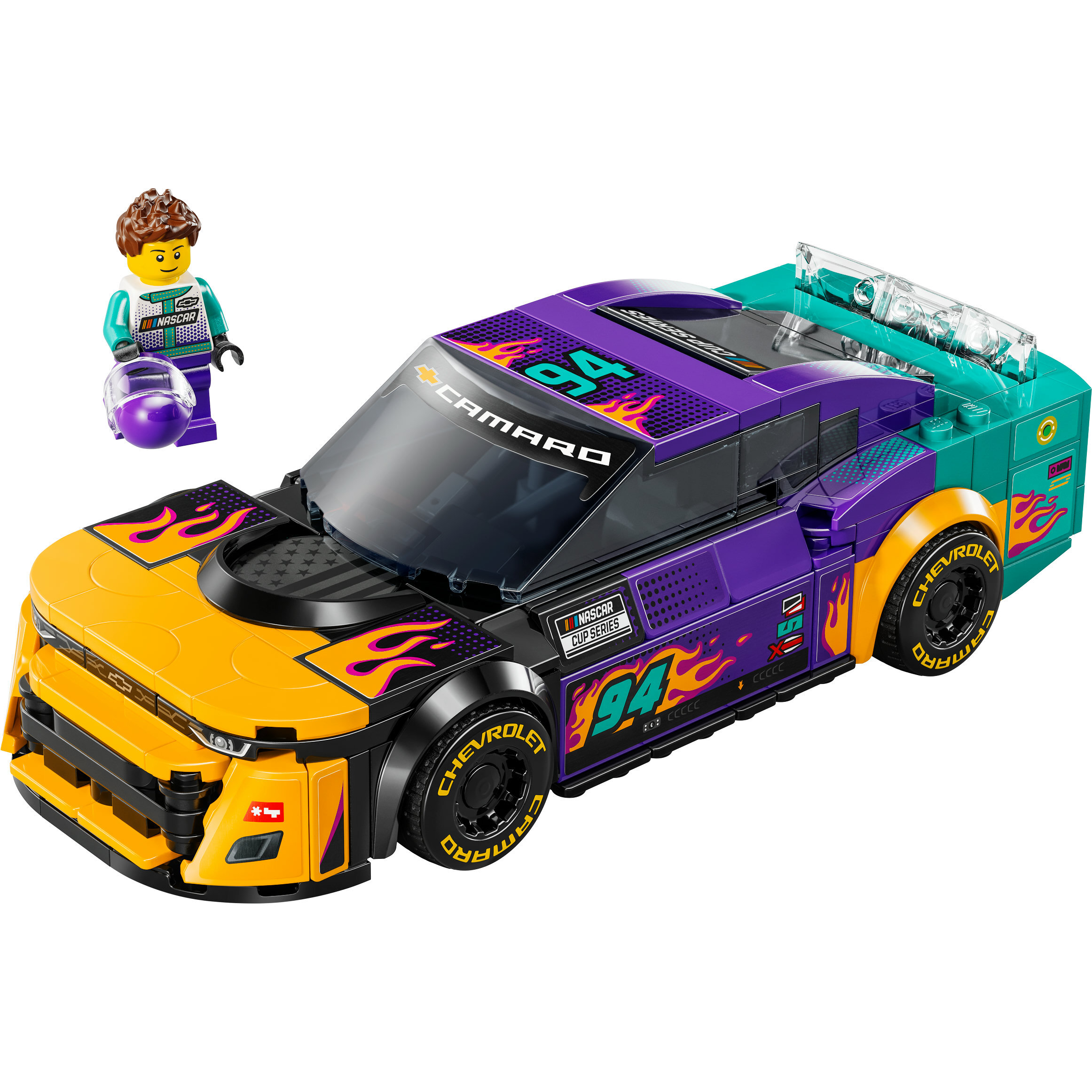 Voir la diapositive 2 : LEGO Speed Champions 76935 - NASCAR Next Gen Chevrolet Camaro ZL1