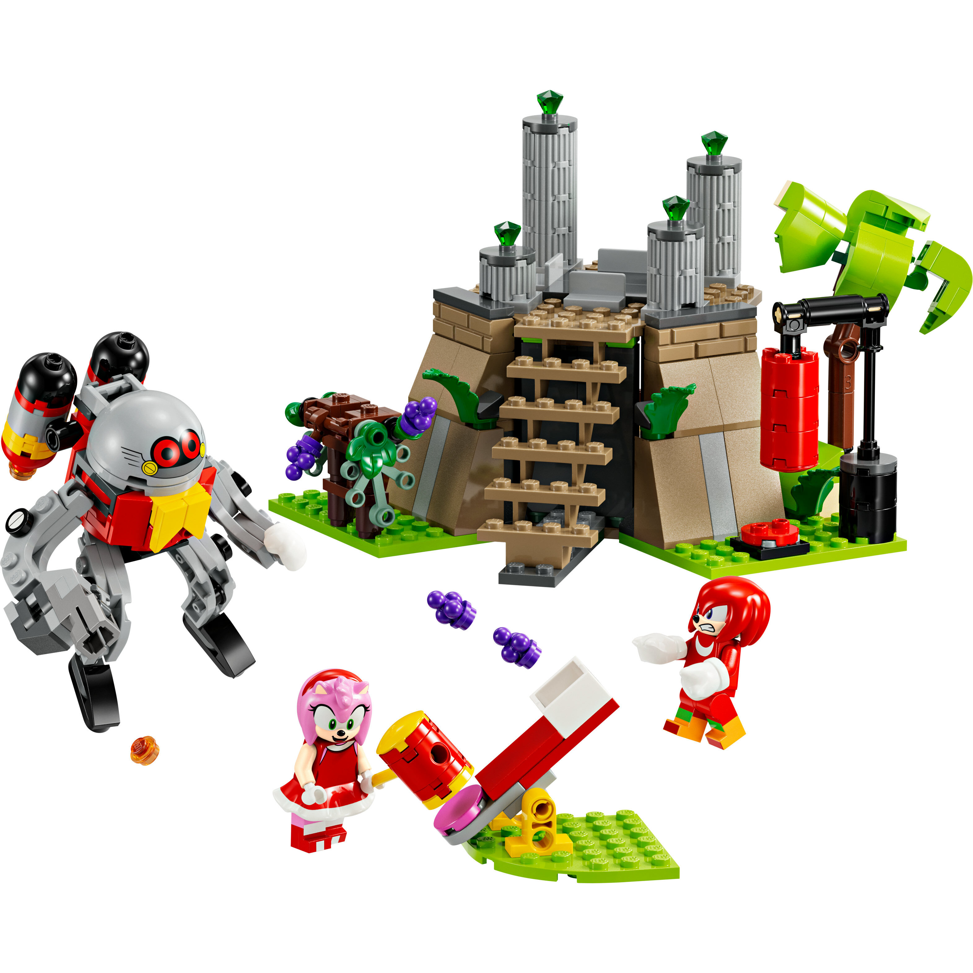 Voir la diapositive 2 : LEGO Sonic 76998 - Knuckles et le sanctuaire du Master Emerald