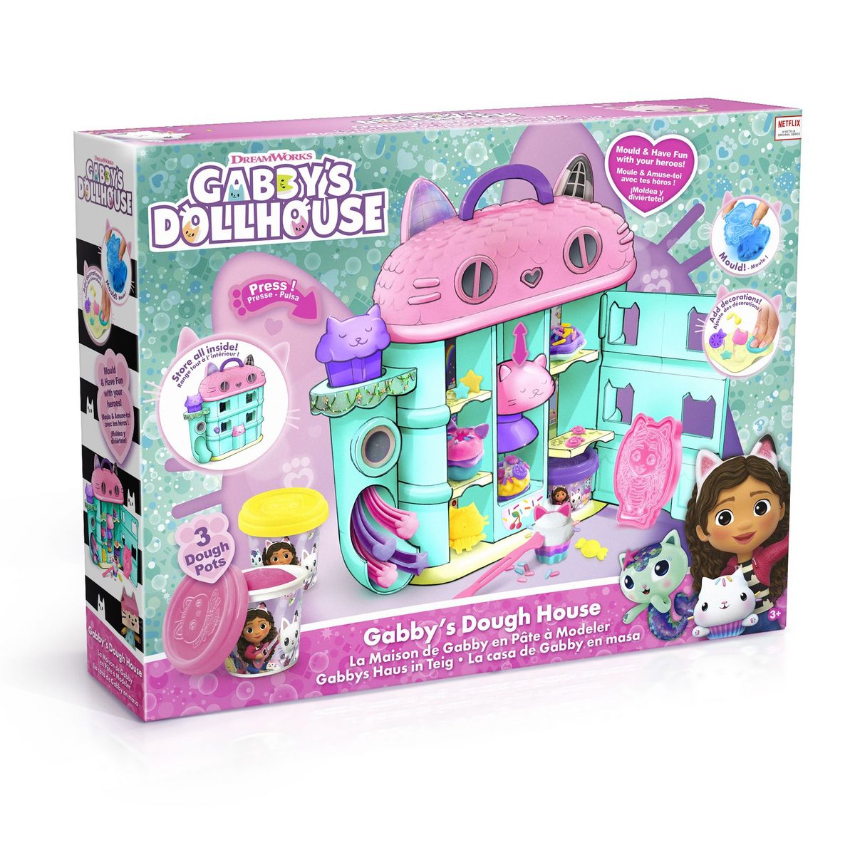 CANAL TOYS La maison de Gabby en pâte à modeler - Gabby et la maison magique