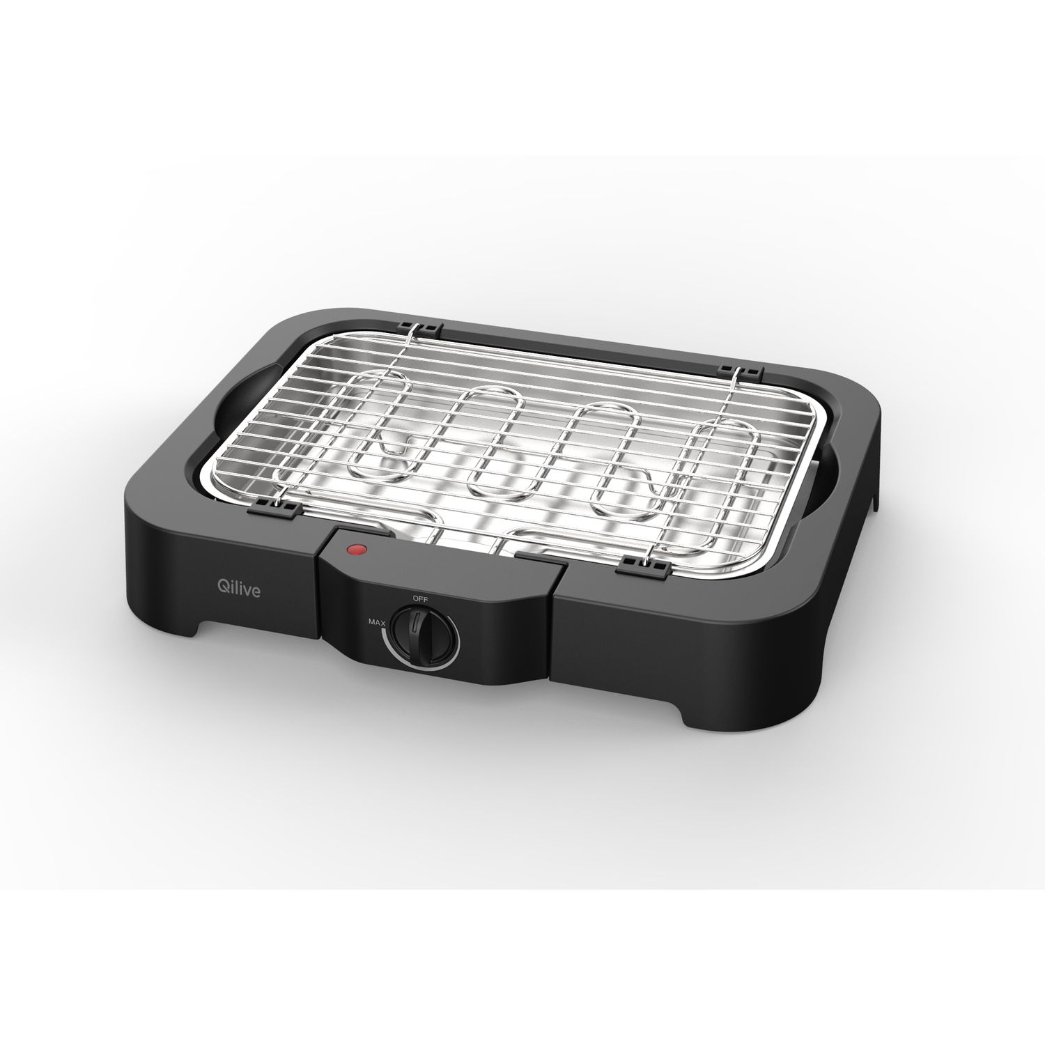 Voir la diapositive 2 : QILIVE Barbecue de table Q.5806 - Noir