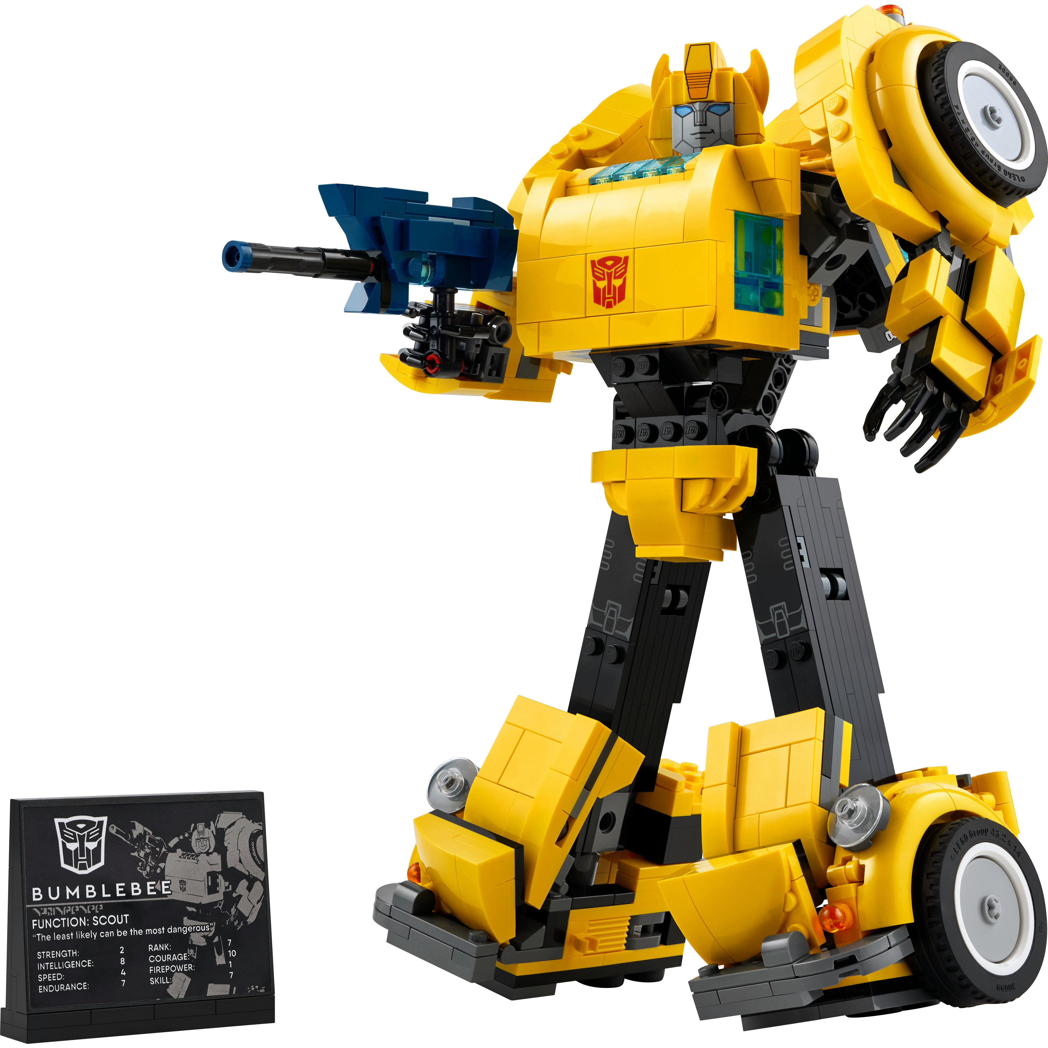 Voir la diapositive 2 : LEGO LEGO® Icons 10338 Transformers Bumblebee - Figurine Robot pour Adultes - Véhicule
