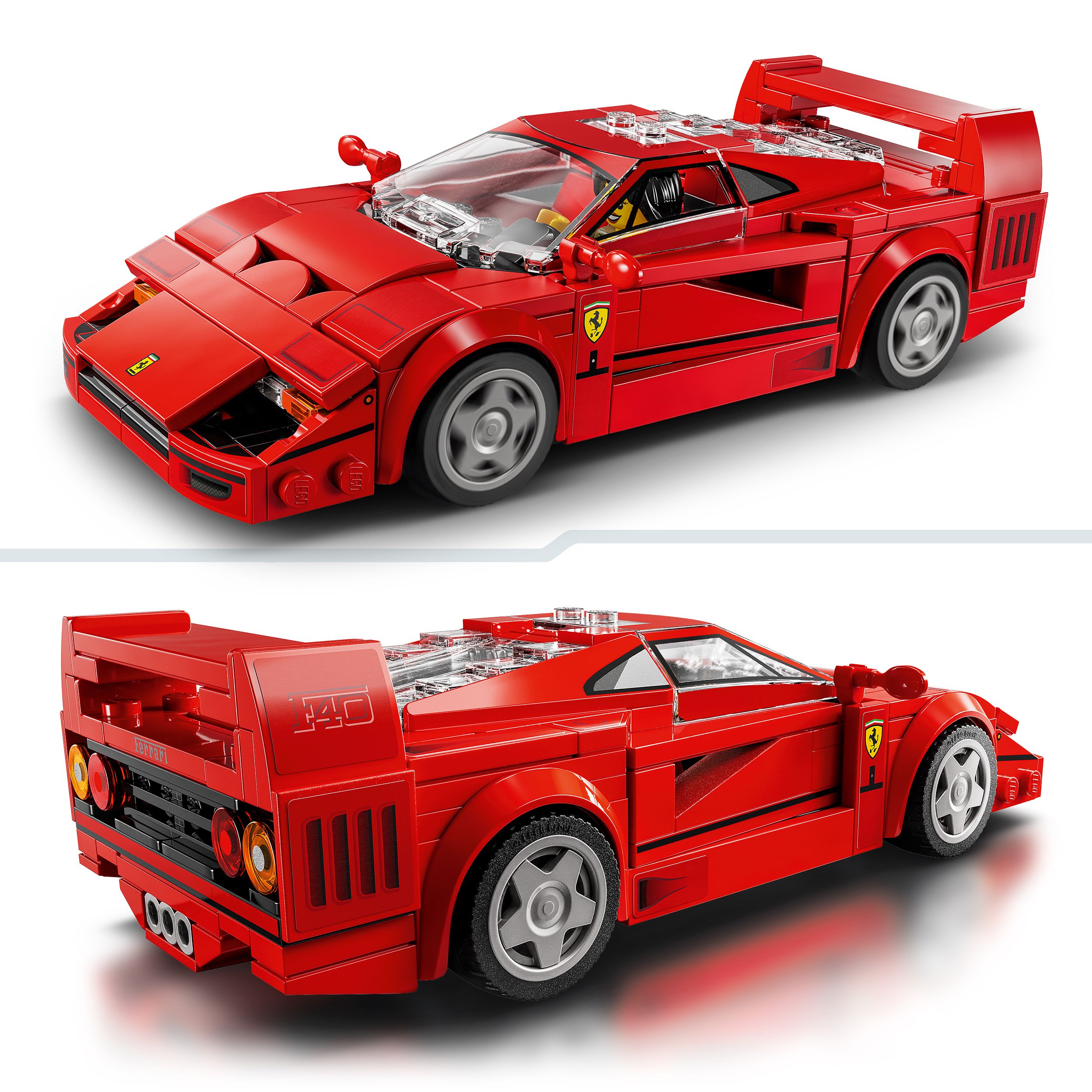 Voir la diapositive 4 : LEGO LEGO® Speed Champions 76934 Supercar Ferrari F40 - Véhicule Jouet pour Garçons et Filles