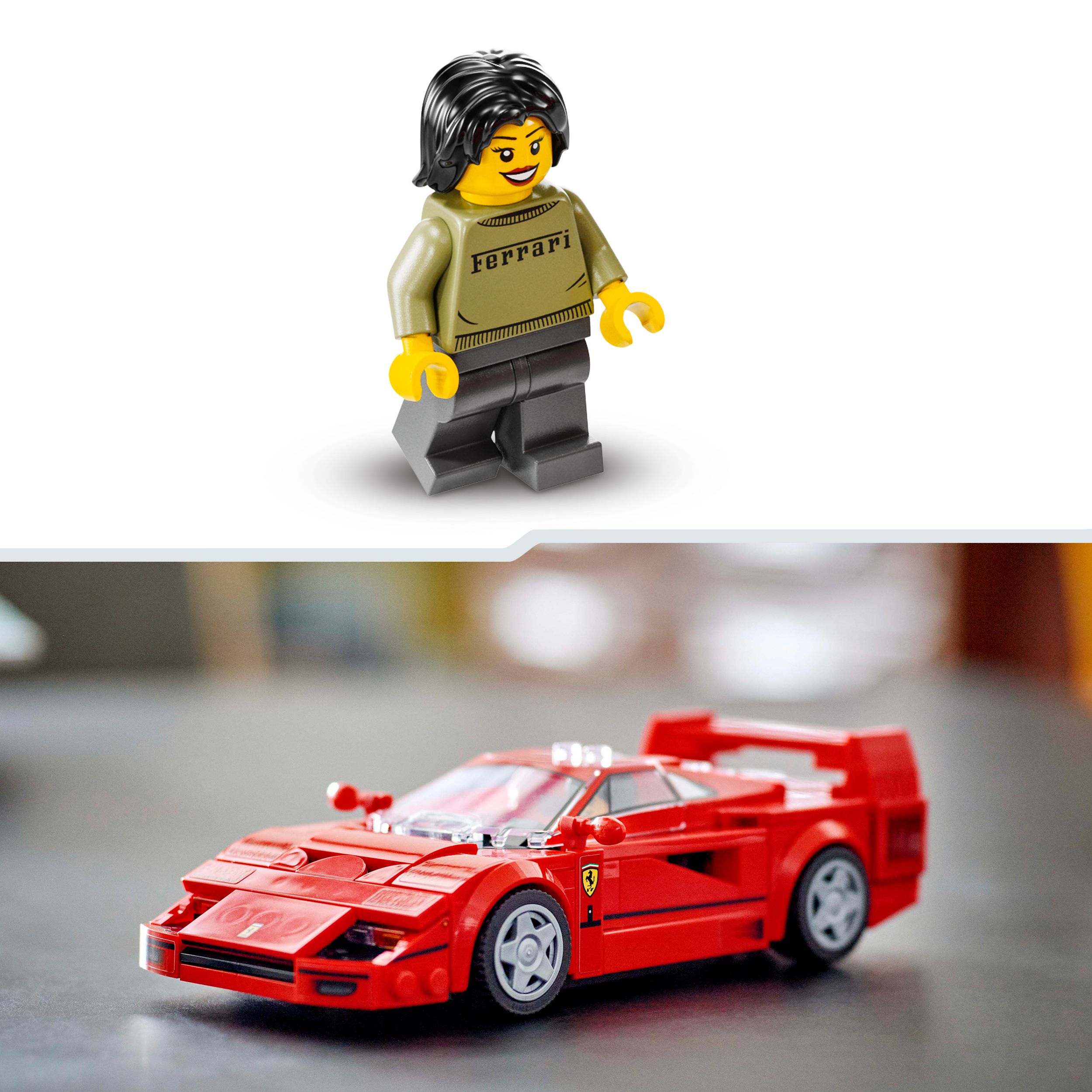 Voir la diapositive 6 : LEGO LEGO® Speed Champions 76934 Supercar Ferrari F40 - Véhicule Jouet pour Garçons et Filles