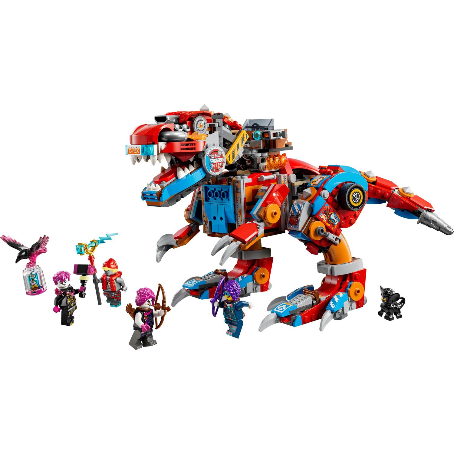 Voir la diapositive 2 : LEGO DREAMZzz 71484 - Le robot Dinosaure C-Rex de Cooper
