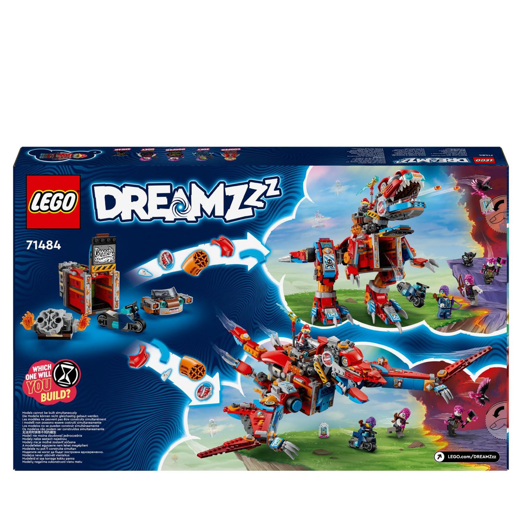 Voir la diapositive 8 : LEGO DREAMZzz 71484 - Le robot Dinosaure C-Rex de Cooper