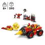 Voir la diapositive 3 : LEGO Sonic 76999 - uper Sonic contre Egg Drillster - Cadeau pour Enfants Inspiré du Jeu Vidéo - Set d'Aventure Avec Shadow et Dr. Eggman